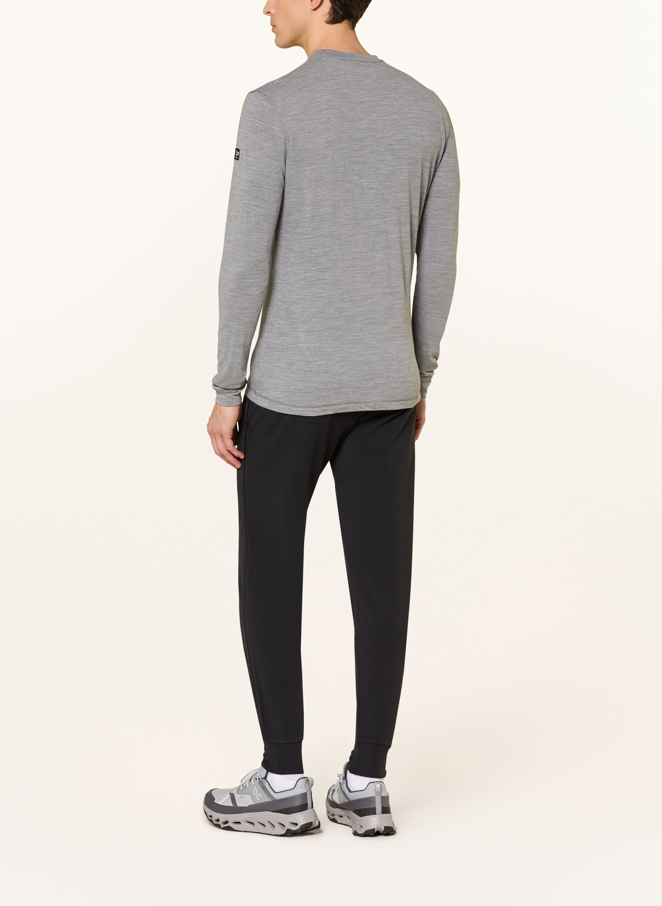 super.natural Koszulka funkcyjna TUNDRA175 z wełną merynosową: SZARY