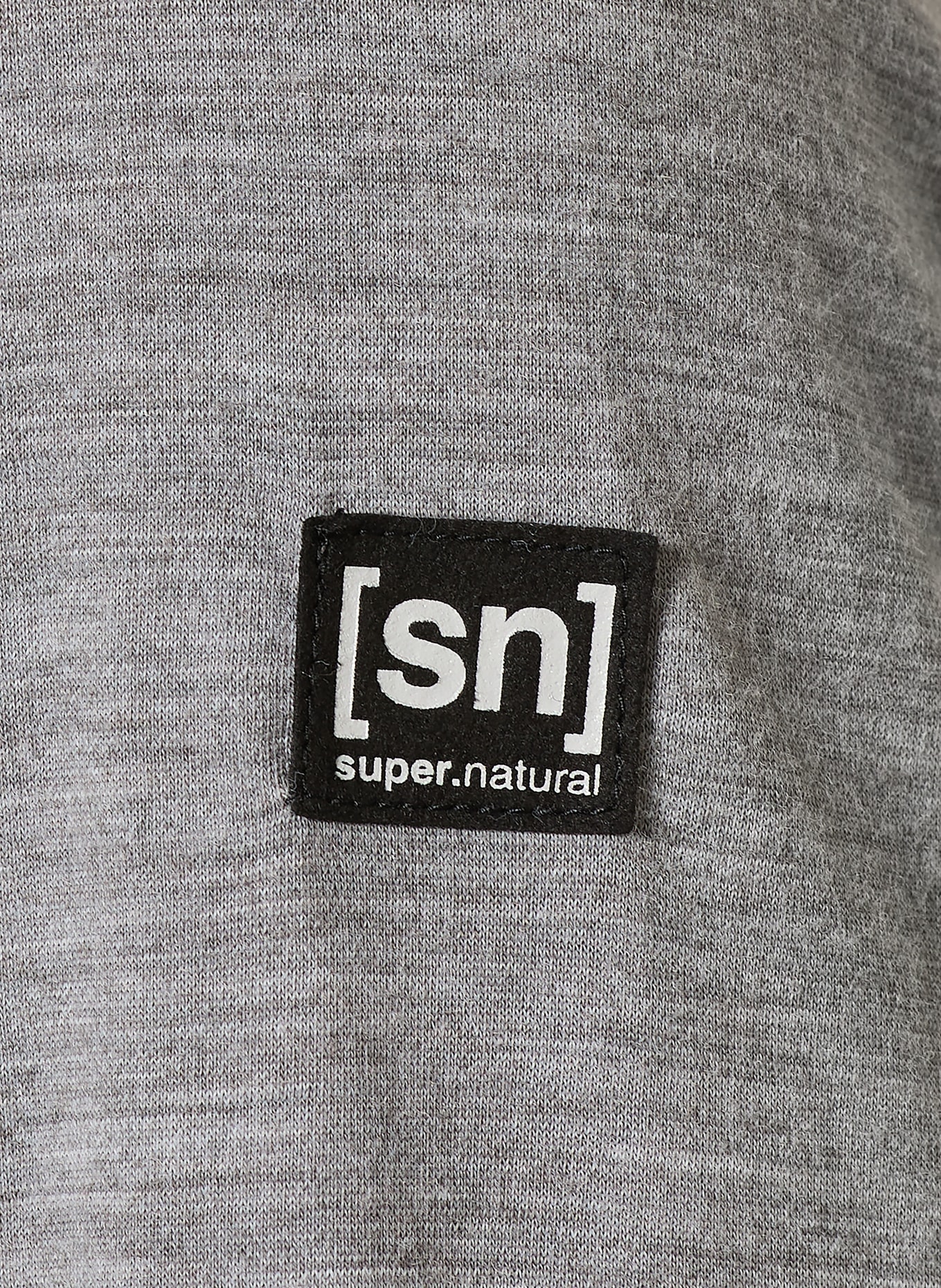 super.natural Koszulka funkcyjna TUNDRA175 z wełną merynosową: SZARY