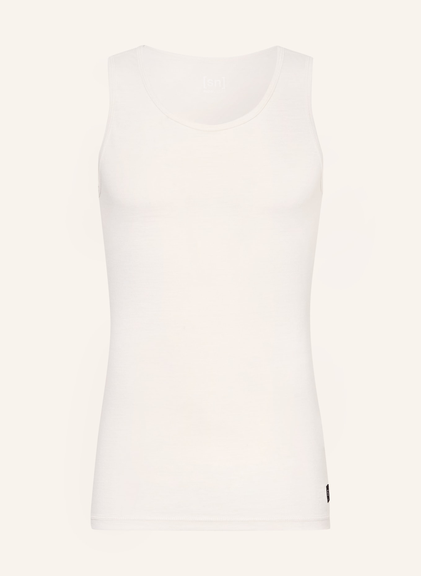 super.natural Top z bielizny funkcjonalnej SIERRA140 z wełną merynosową: BIAŁY