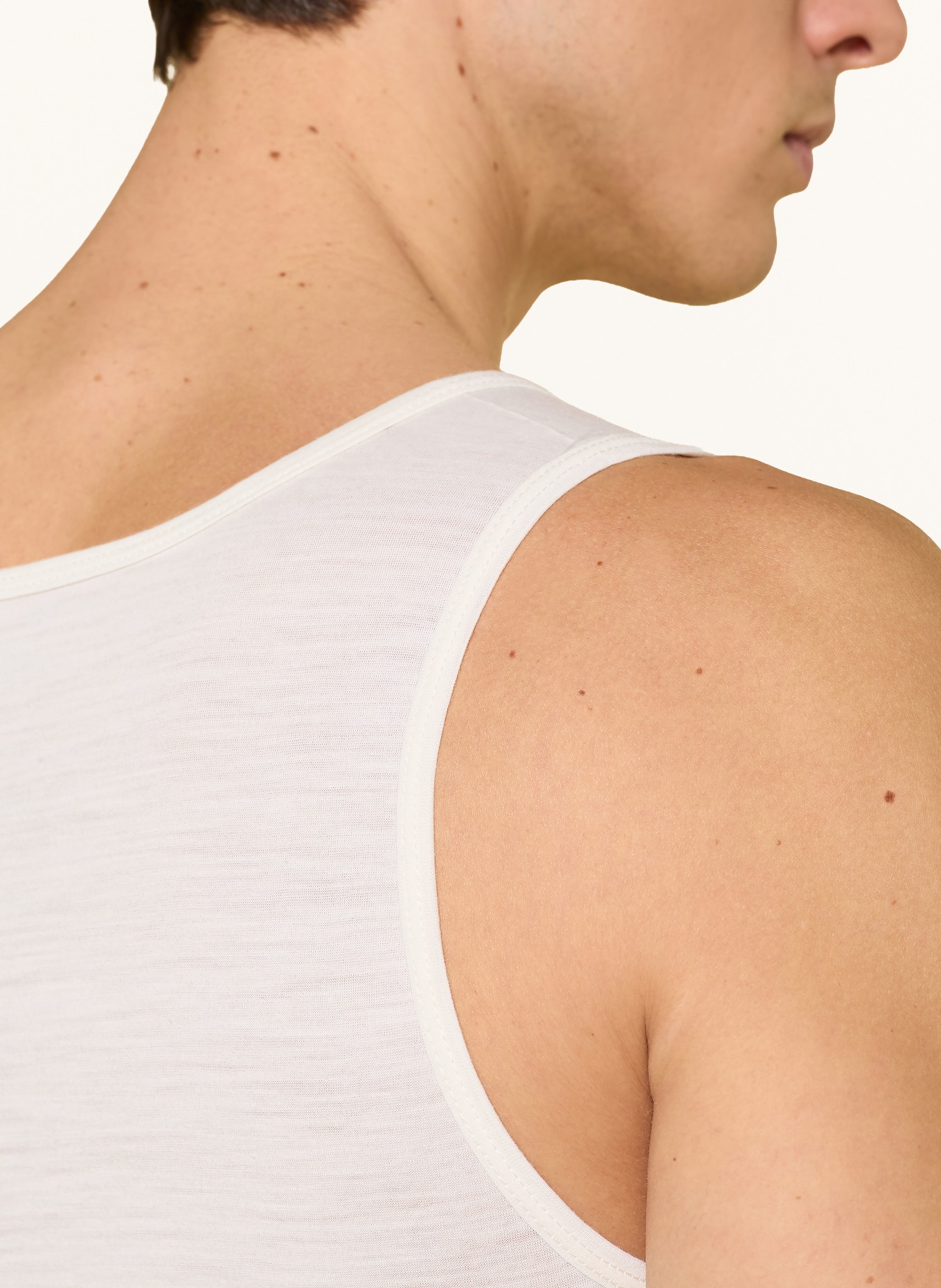 super.natural Top z bielizny funkcjonalnej SIERRA140 z wełną merynosową: BIAŁY