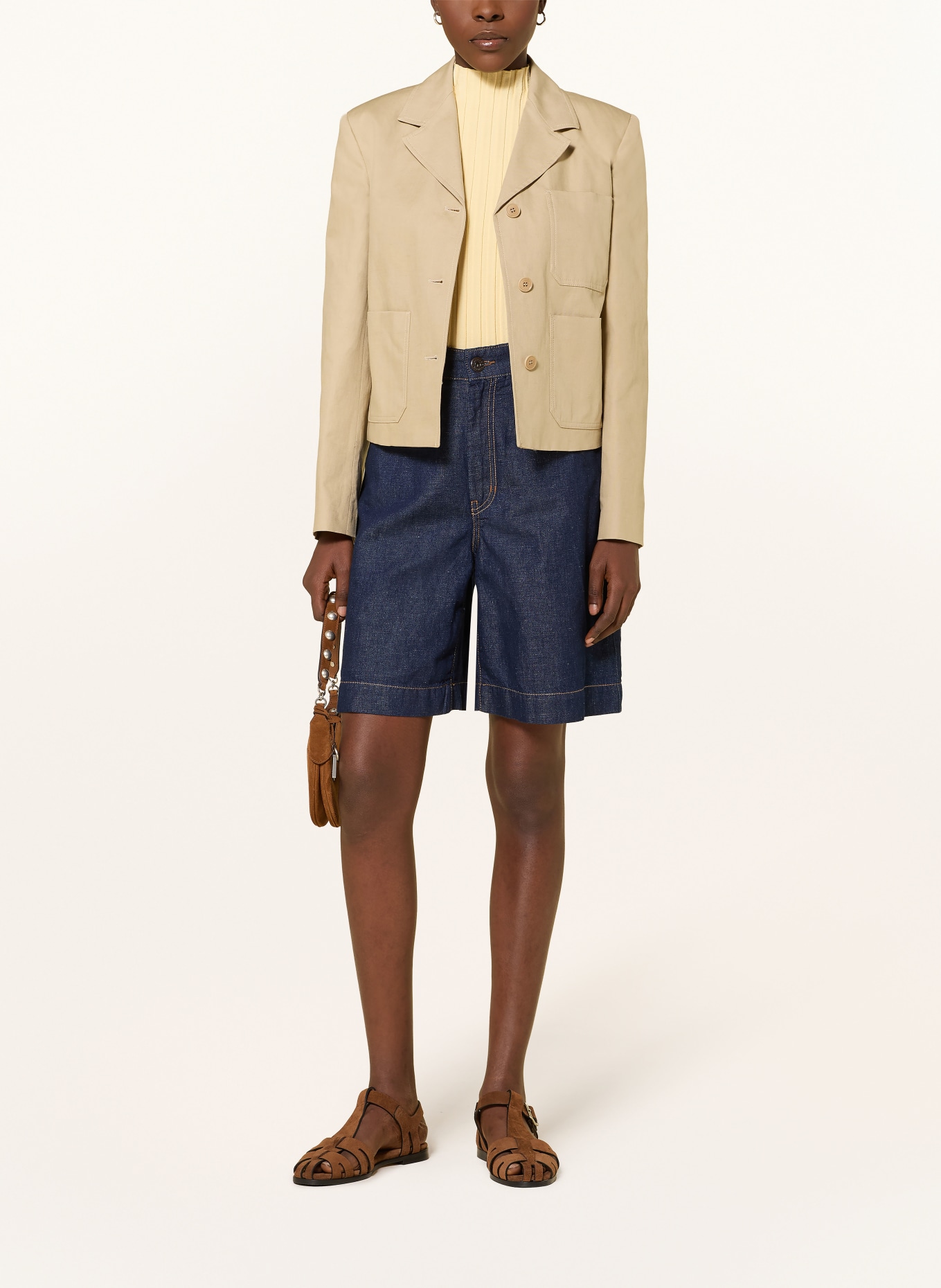 WEEKEND Max Mara Blazer GLASSA: MARRON CLAIR