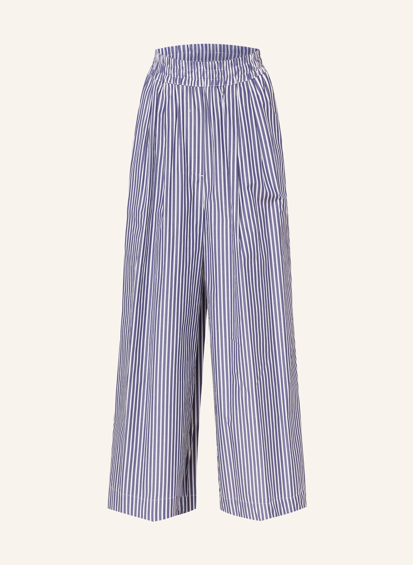 WEEKEND Max Mara Culotte OTTONE: DUNKELBLAU / WEISS