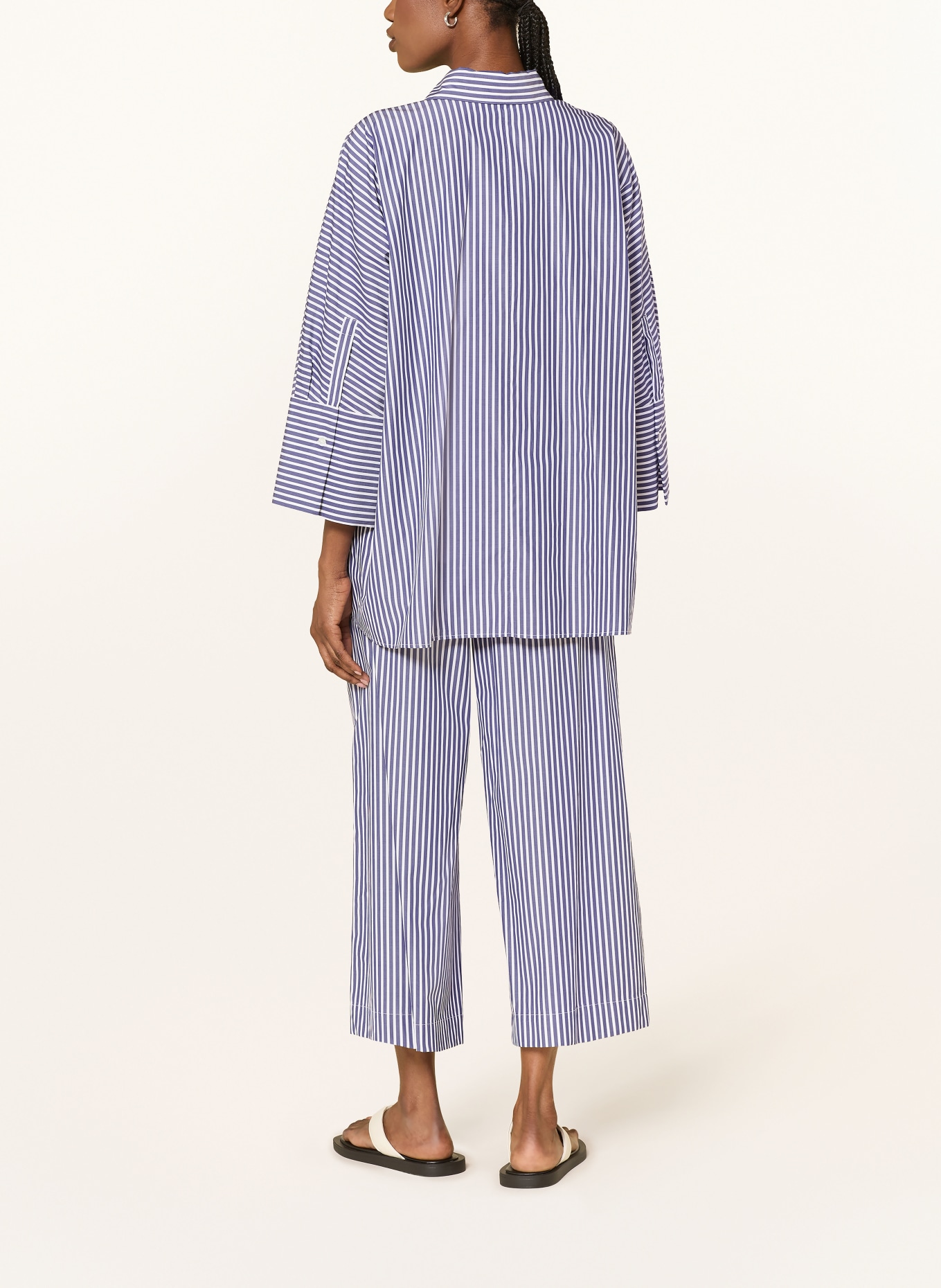 WEEKEND Max Mara Culotte OTTONE: DUNKELBLAU / WEISS