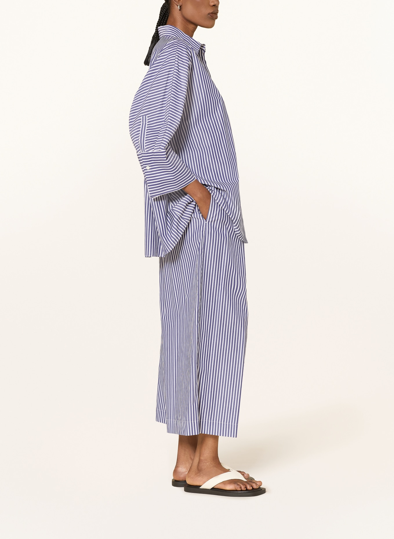 WEEKEND Max Mara Culotte OTTONE: DUNKELBLAU / WEISS