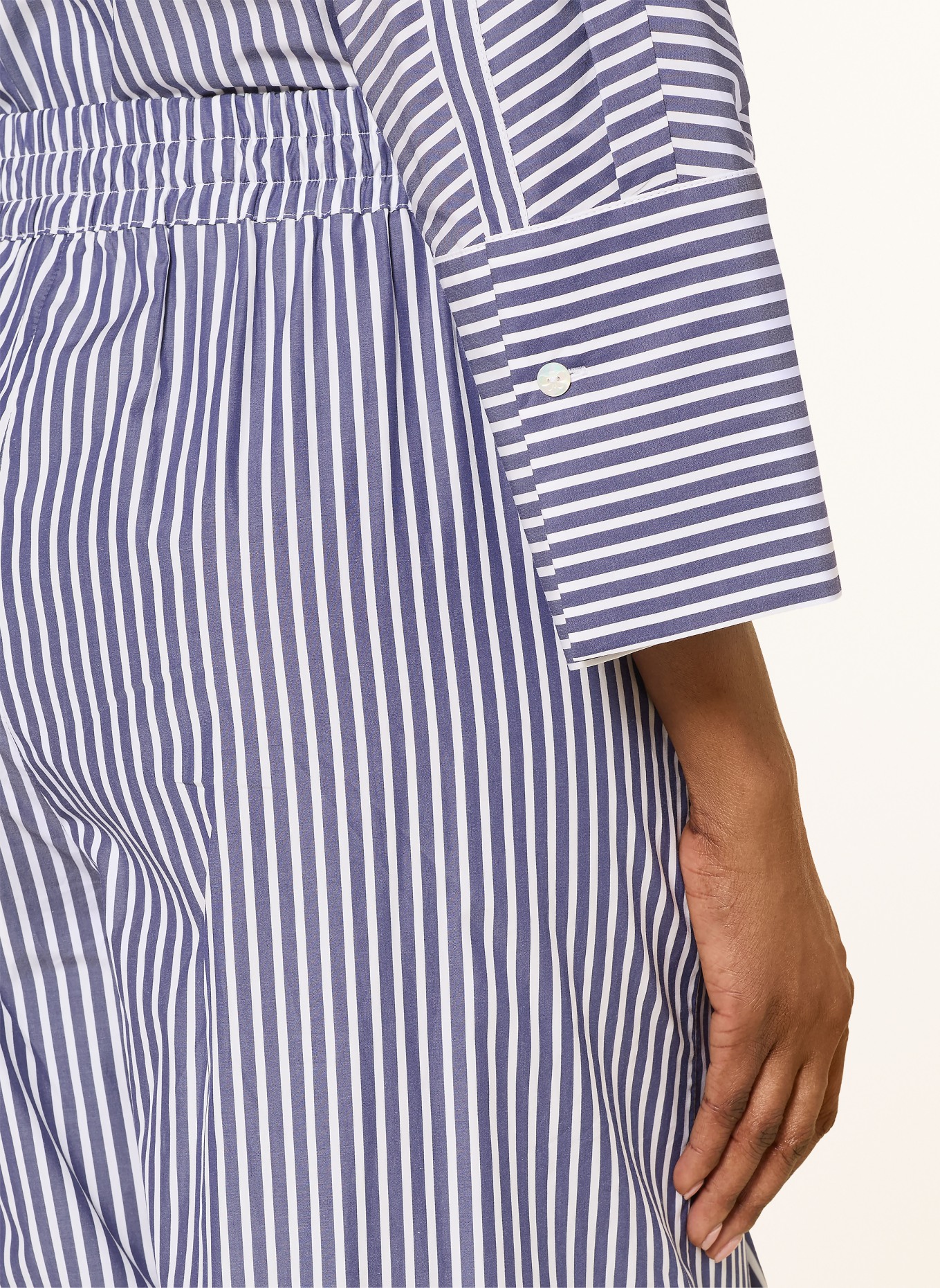 WEEKEND Max Mara Culotte OTTONE: DUNKELBLAU / WEISS