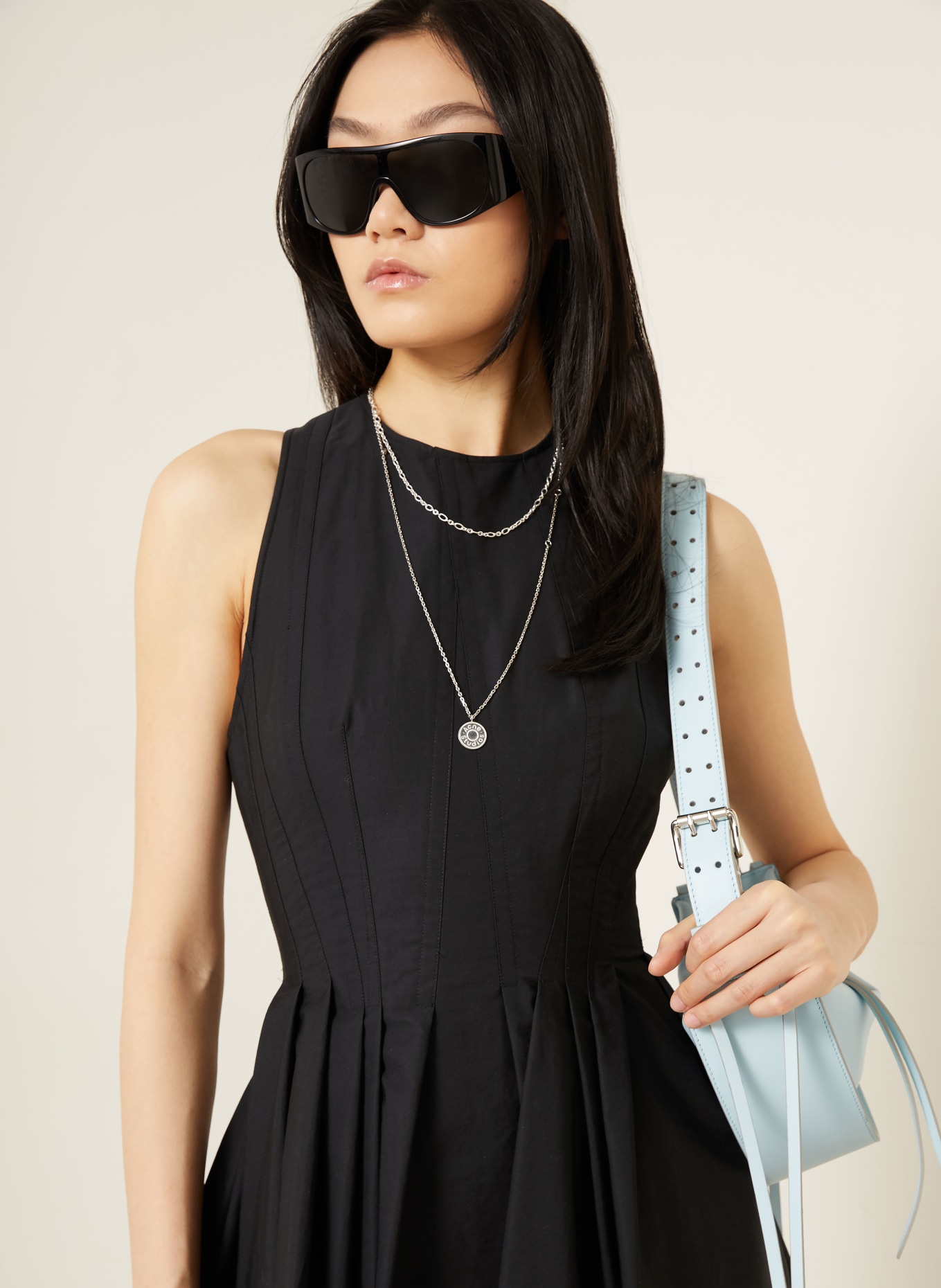 SPORTMAX ARA Dress: BLACK
