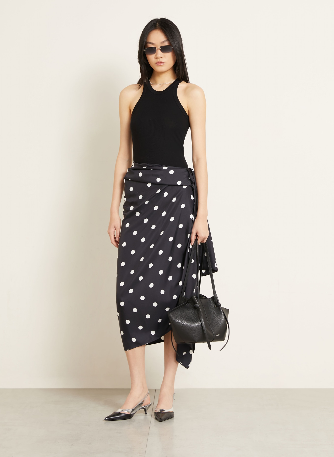 SPORTMAX Top FUMATO: BLACK