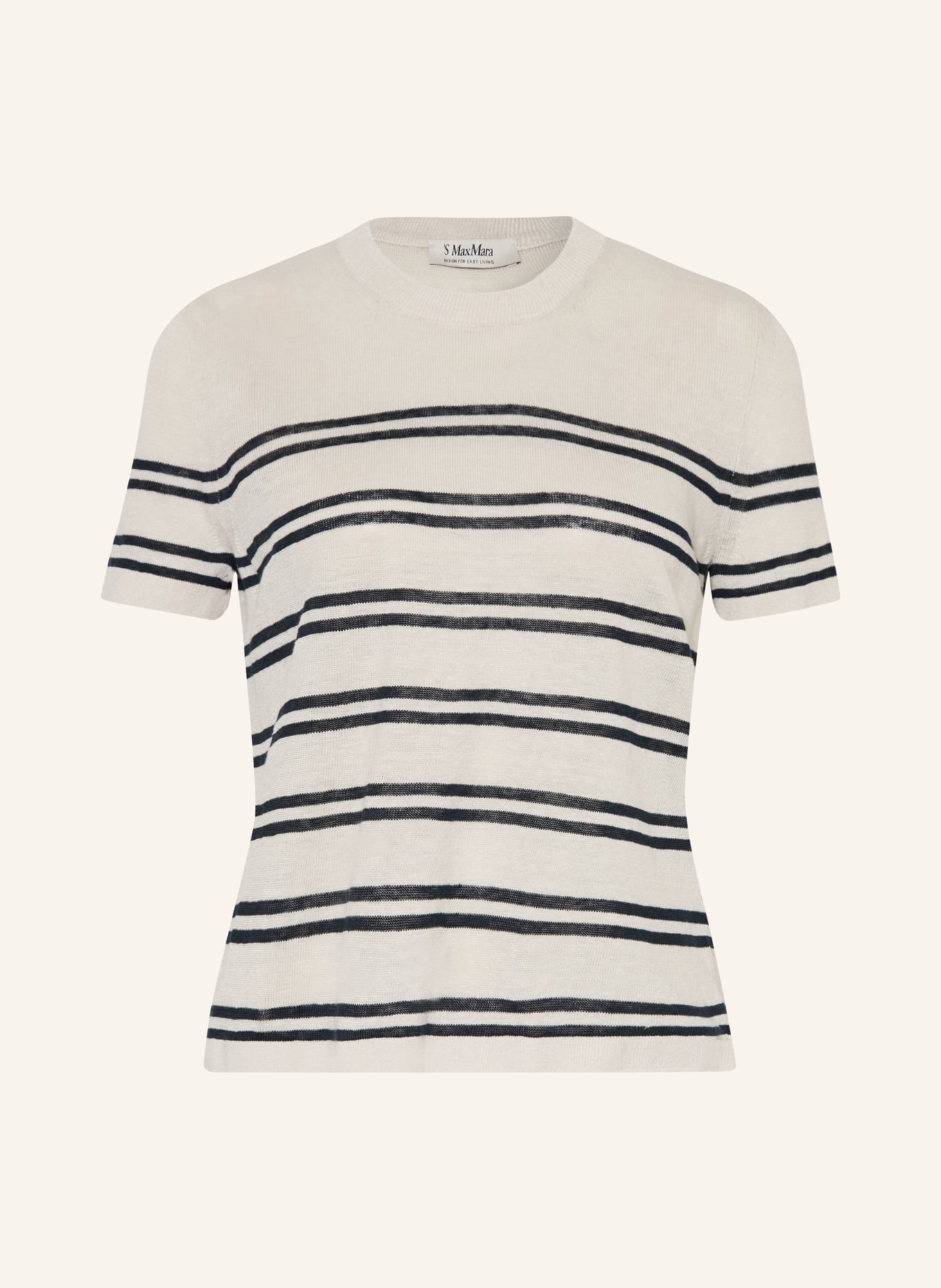 S Max Mara Pullover SMMNORDICA: HELLGRAU / DUNKELBLAU