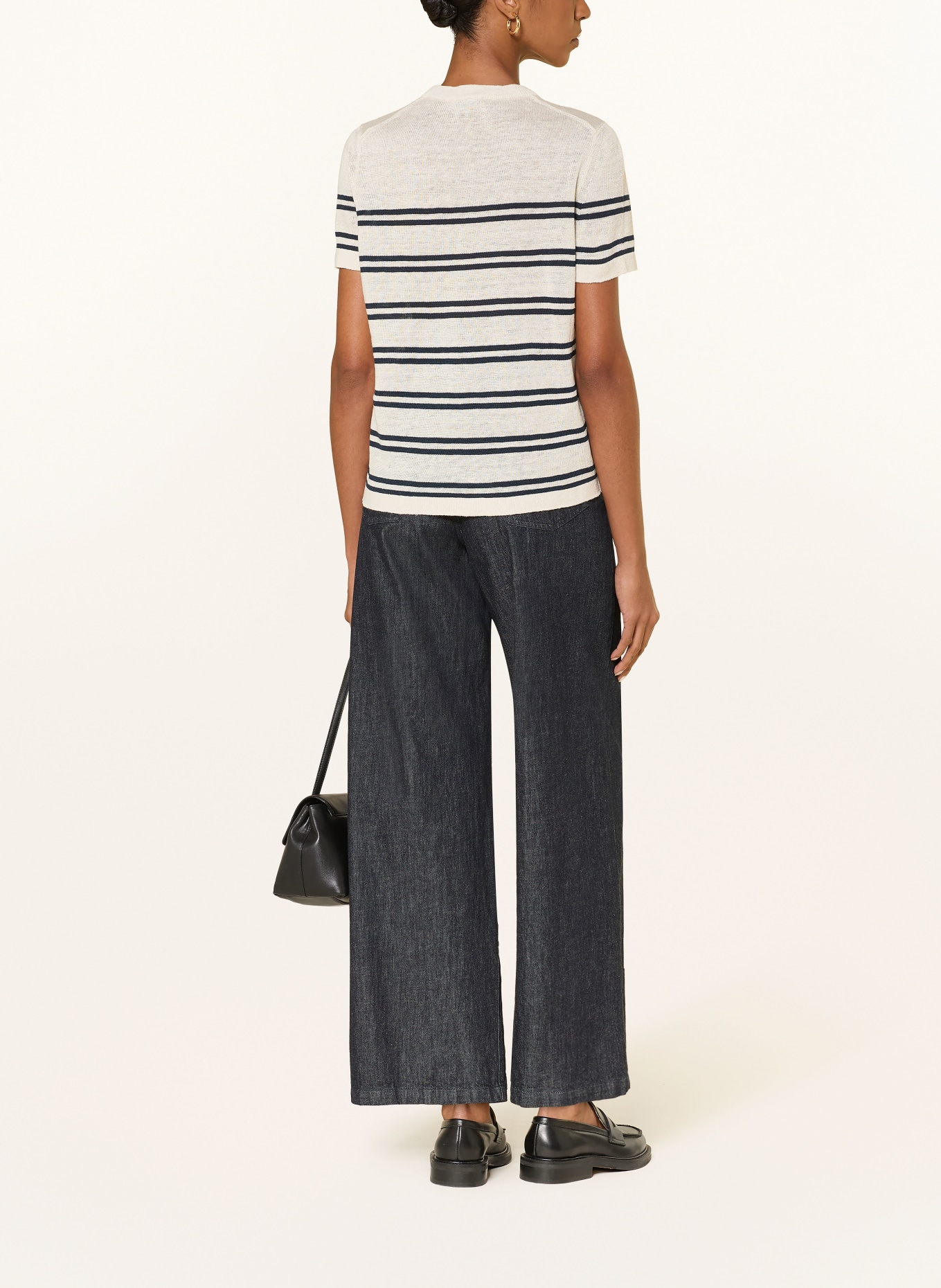 S Max Mara Pullover SMMNORDICA: HELLGRAU / DUNKELBLAU