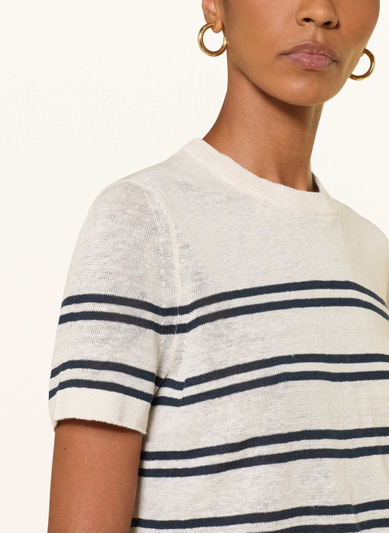 S Max Mara Pullover SMMNORDICA: HELLGRAU / DUNKELBLAU