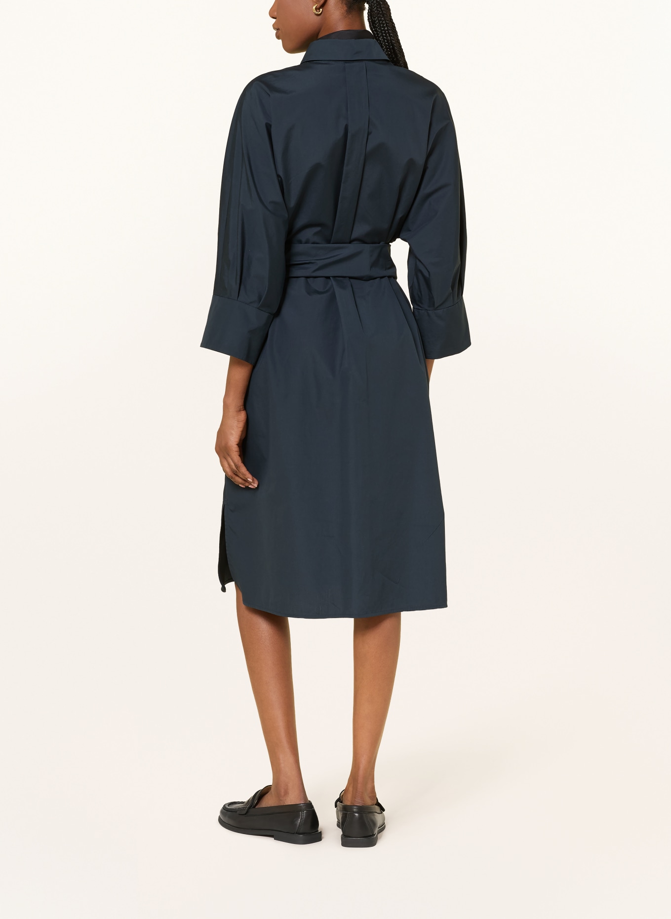 S Max Mara Sukienka koszulowa TABATA z rękawami 3/4: GRANATOWY