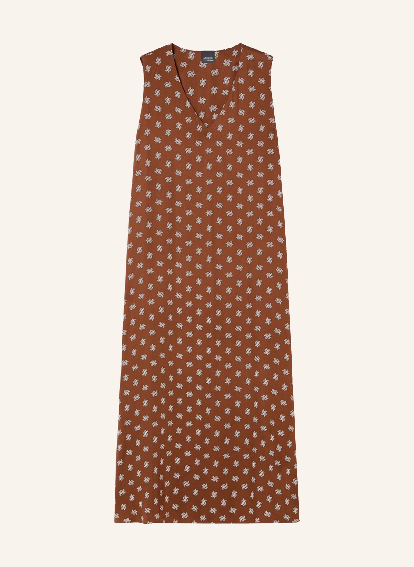PERSONA MARINA RINALDI Kleid PMROZIO: BRAUN / WEISS