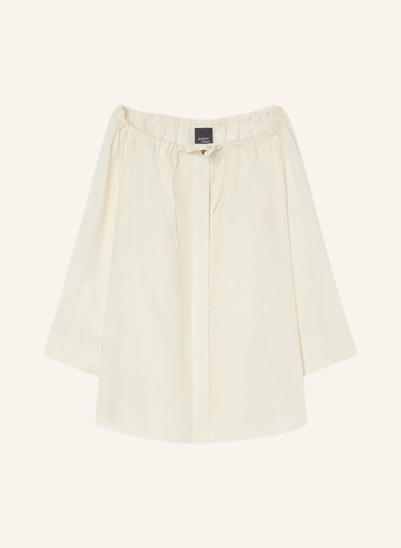 PERSONA MARINA RINALDI Off-Shoulder-Bluse PMRVACILLO aus Leinen: ECRU