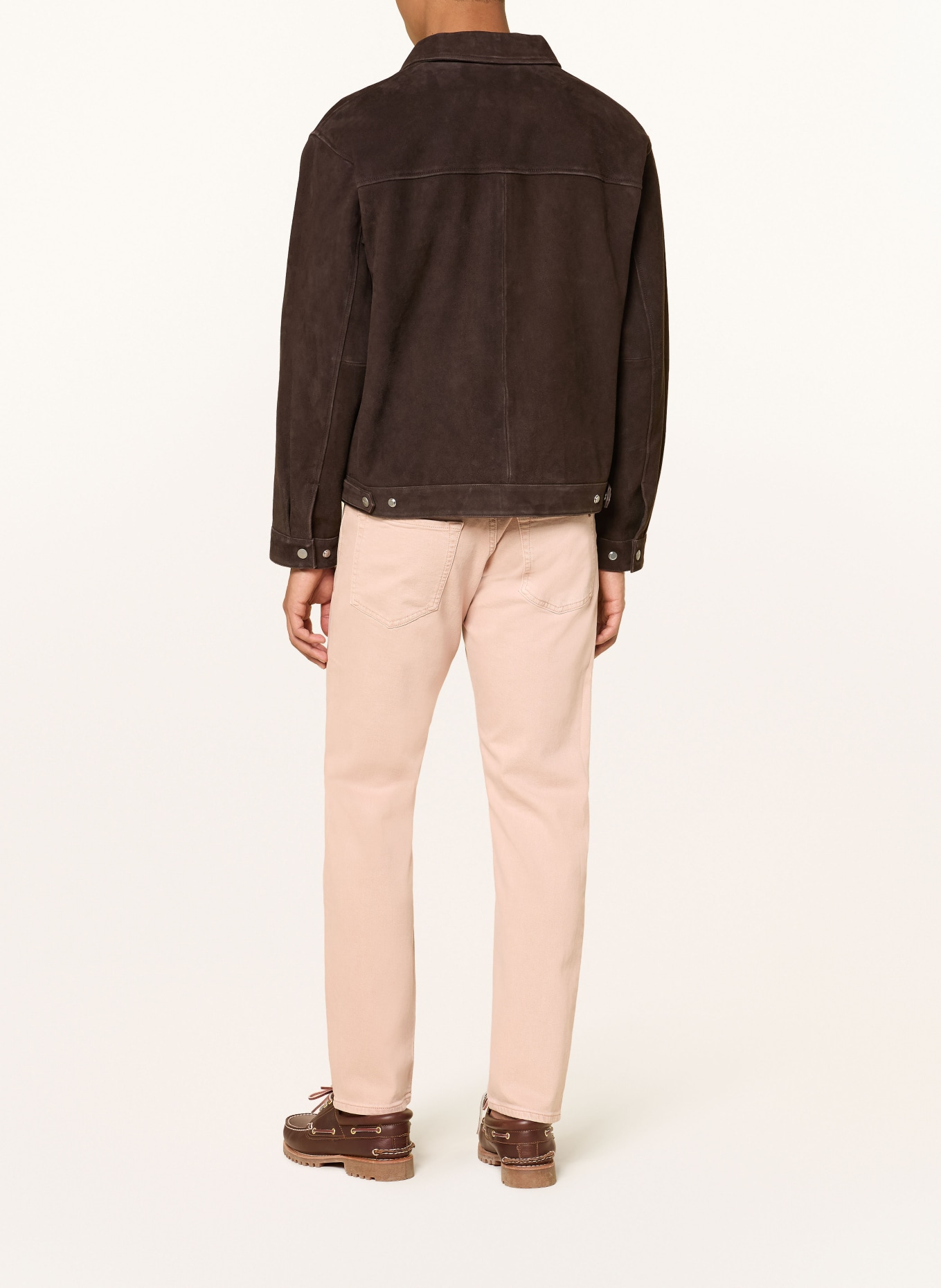 BOSS RE.MAINE Regular Fit Jeans: 690 OPEN PINK