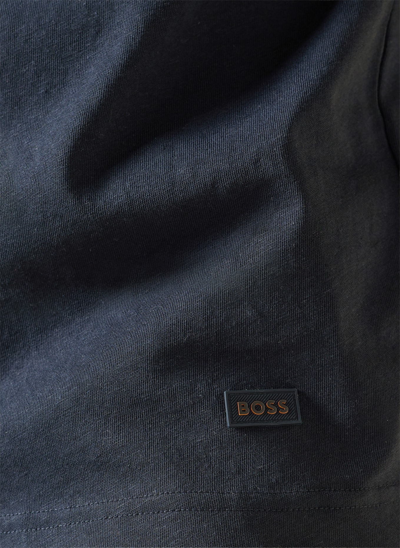 BOSS Jersey-Poloshirt TAPE: DUNKELBLAU