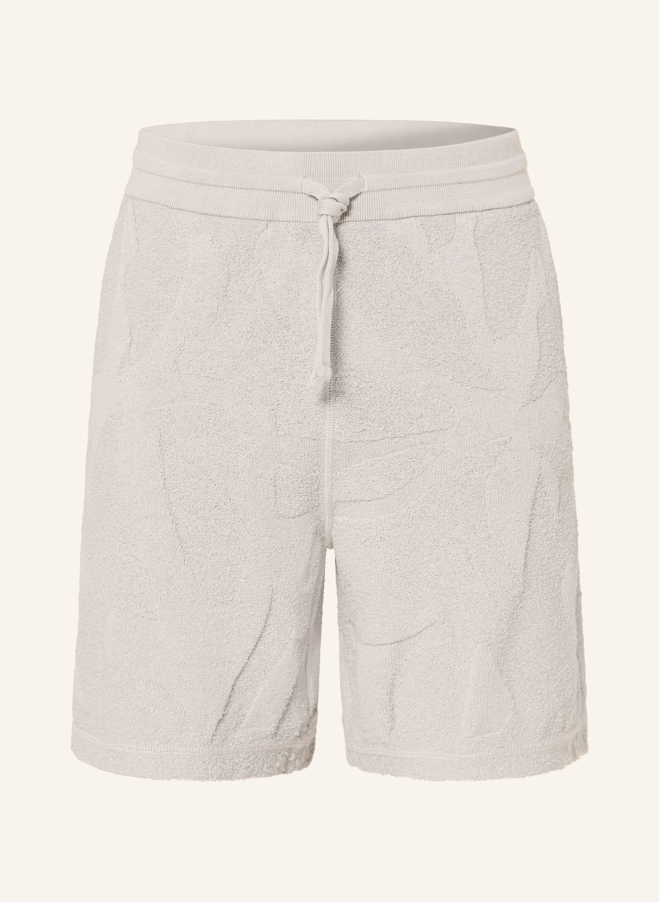 BOSS ASURFER Knit Shorts: LIGHT GRAY