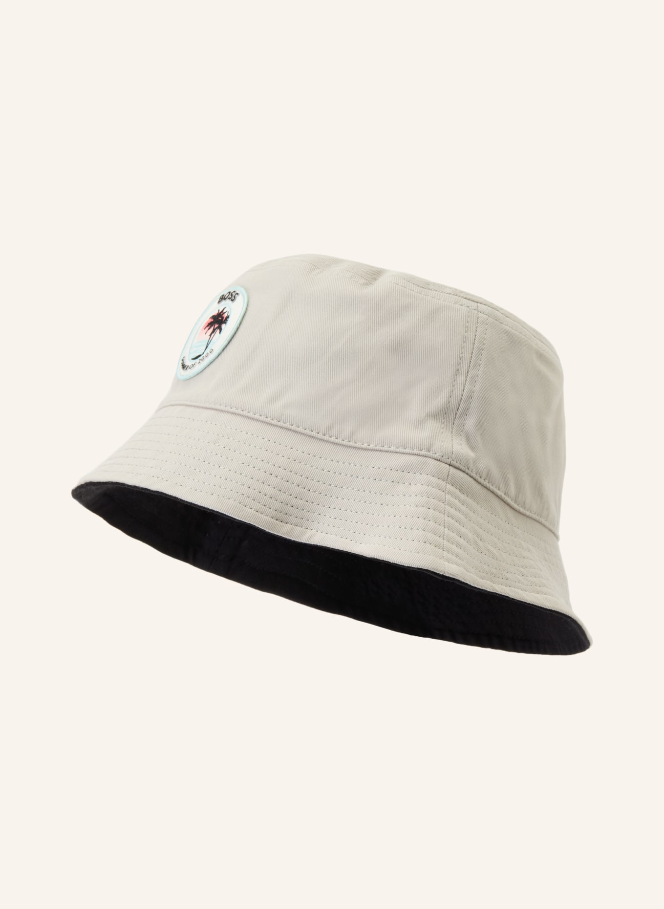 BOSS Bucket-Hat FEBAS: GRAU