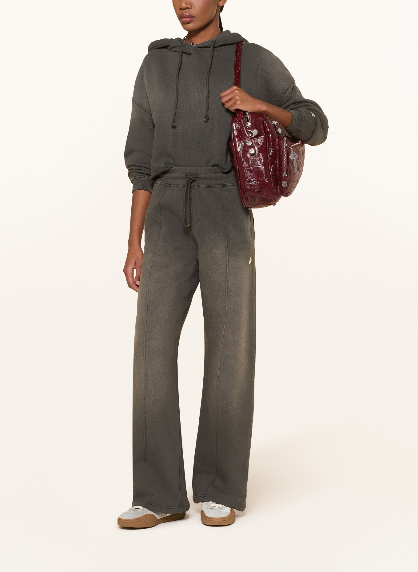 GOLDEN GOOSE Sweatpants STAR: DUNKELGRAU