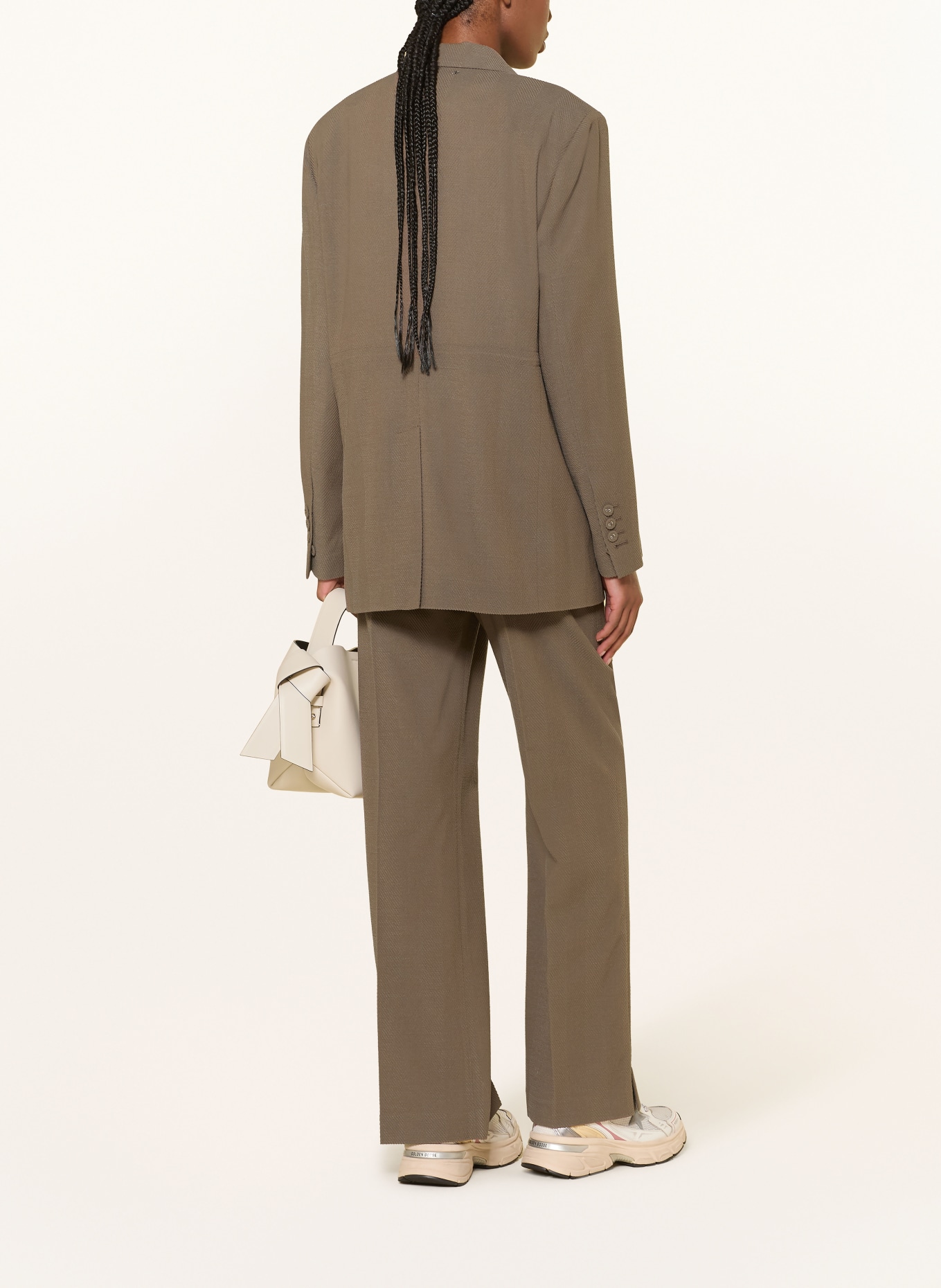 GOLDEN GOOSE Bootcut-Hose JOURNEY: TAUPE