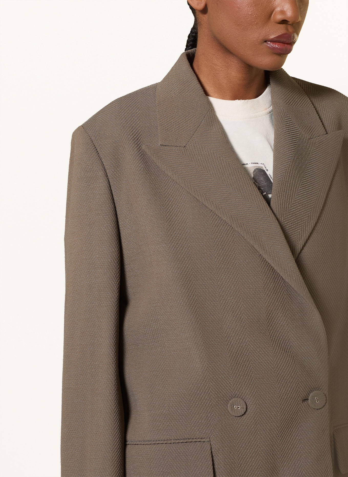 GOLDEN GOOSE Longblazer JOURNEY: TAUPE