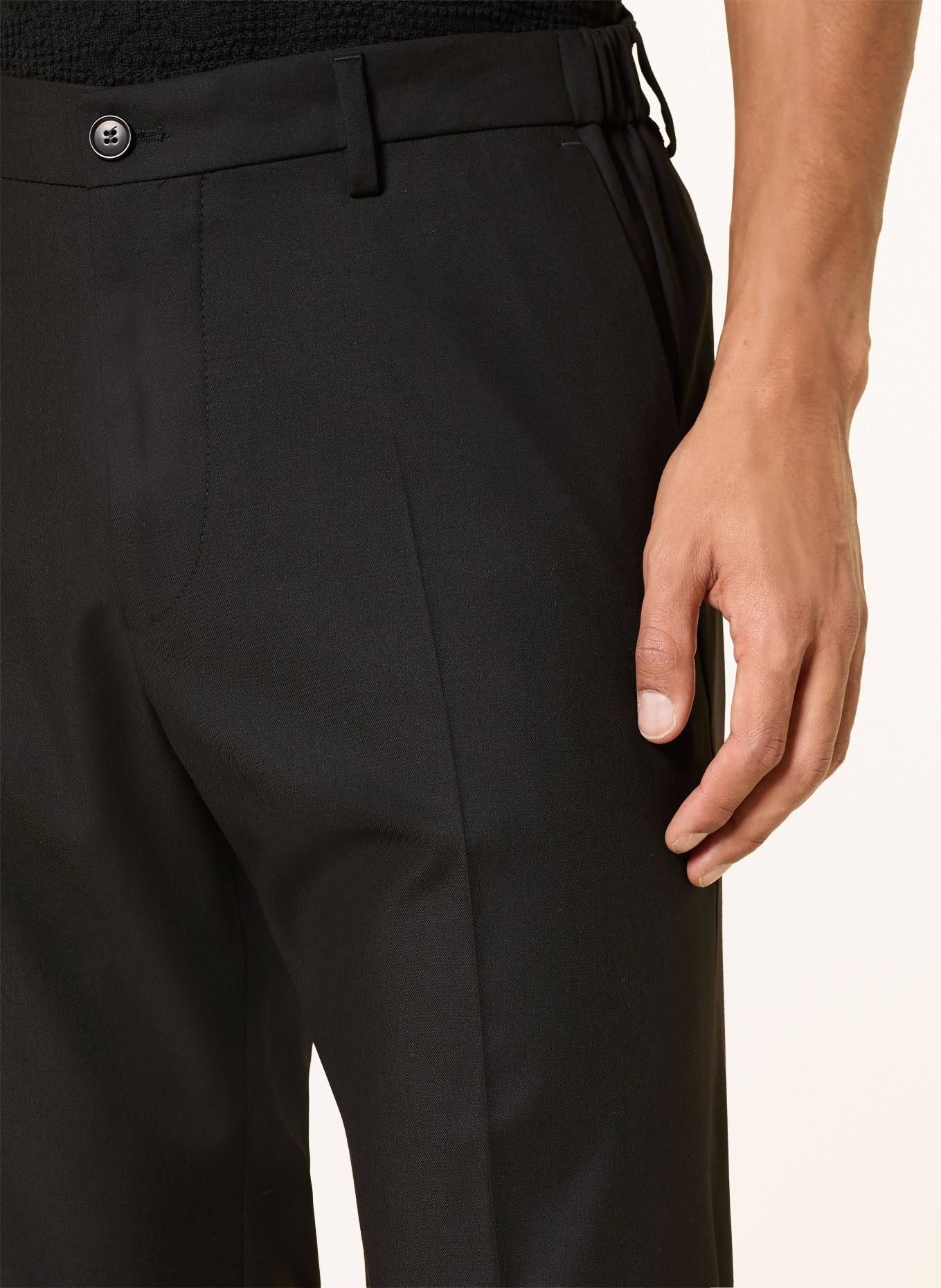 DRYKORN Pantalon de costume AJEND coupe classique: 1000 SCHWARZ