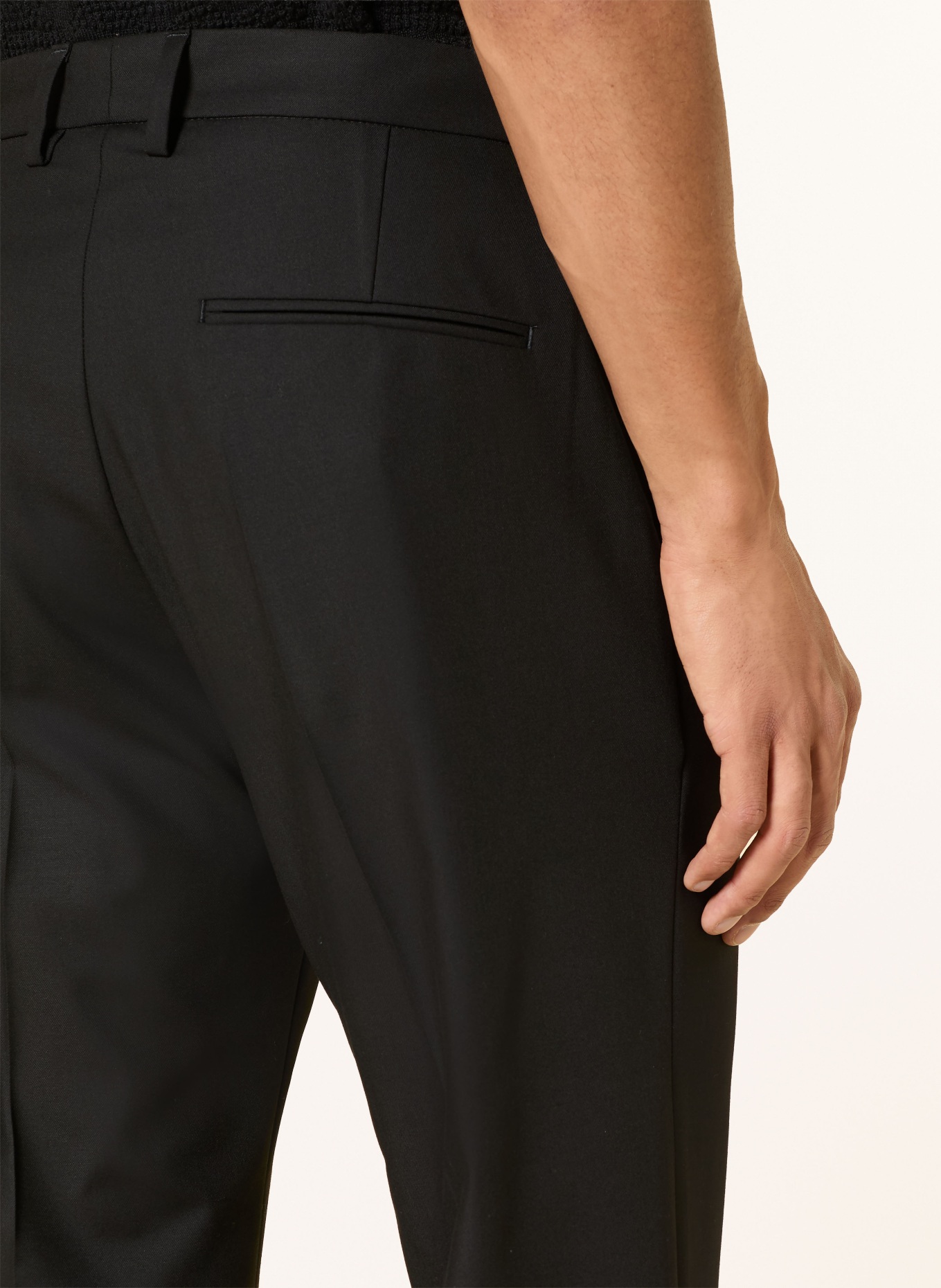 DRYKORN Pantalon de costume AJEND coupe classique: 1000 SCHWARZ