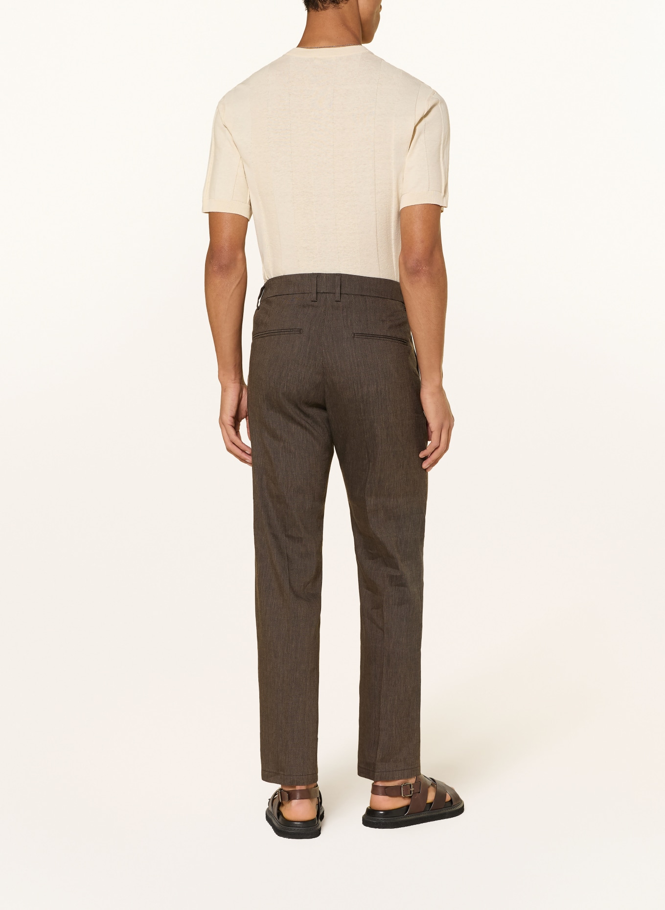 DRYKORN Pantalon de costume AJEND coupe classique: 1104 braun