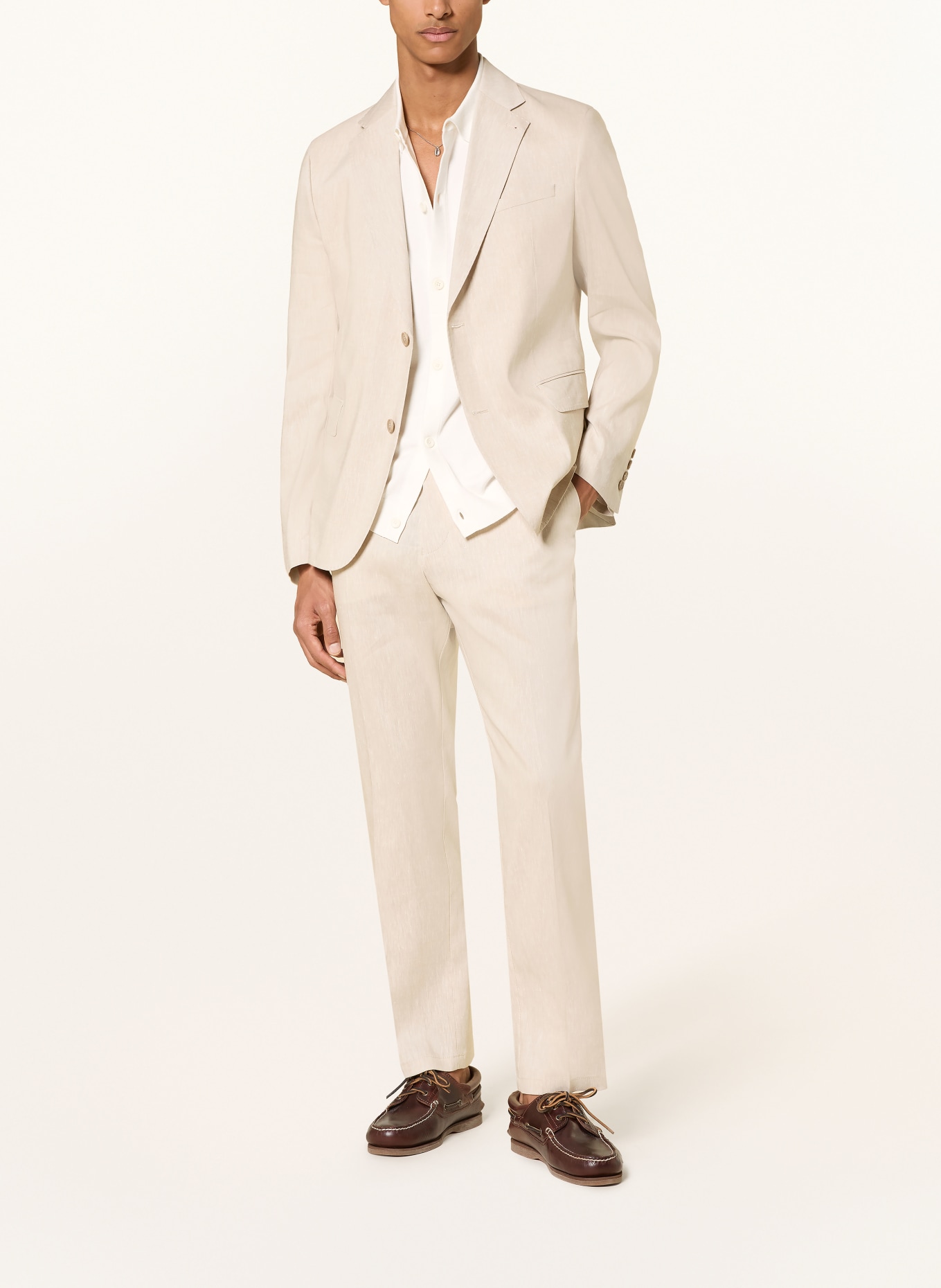 DRYKORN AJEND Regular Fit Suit Pants: 1700 BRAUN