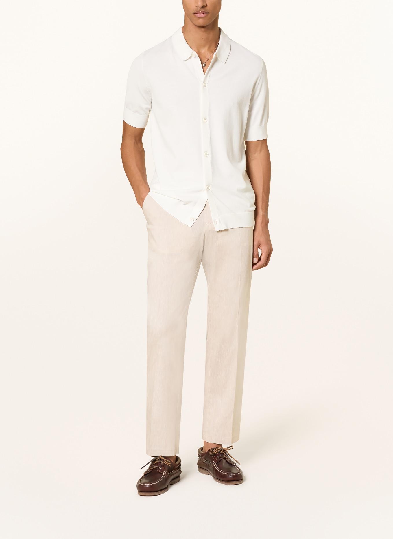 DRYKORN AJEND Regular Fit Suit Pants: 1700 BRAUN