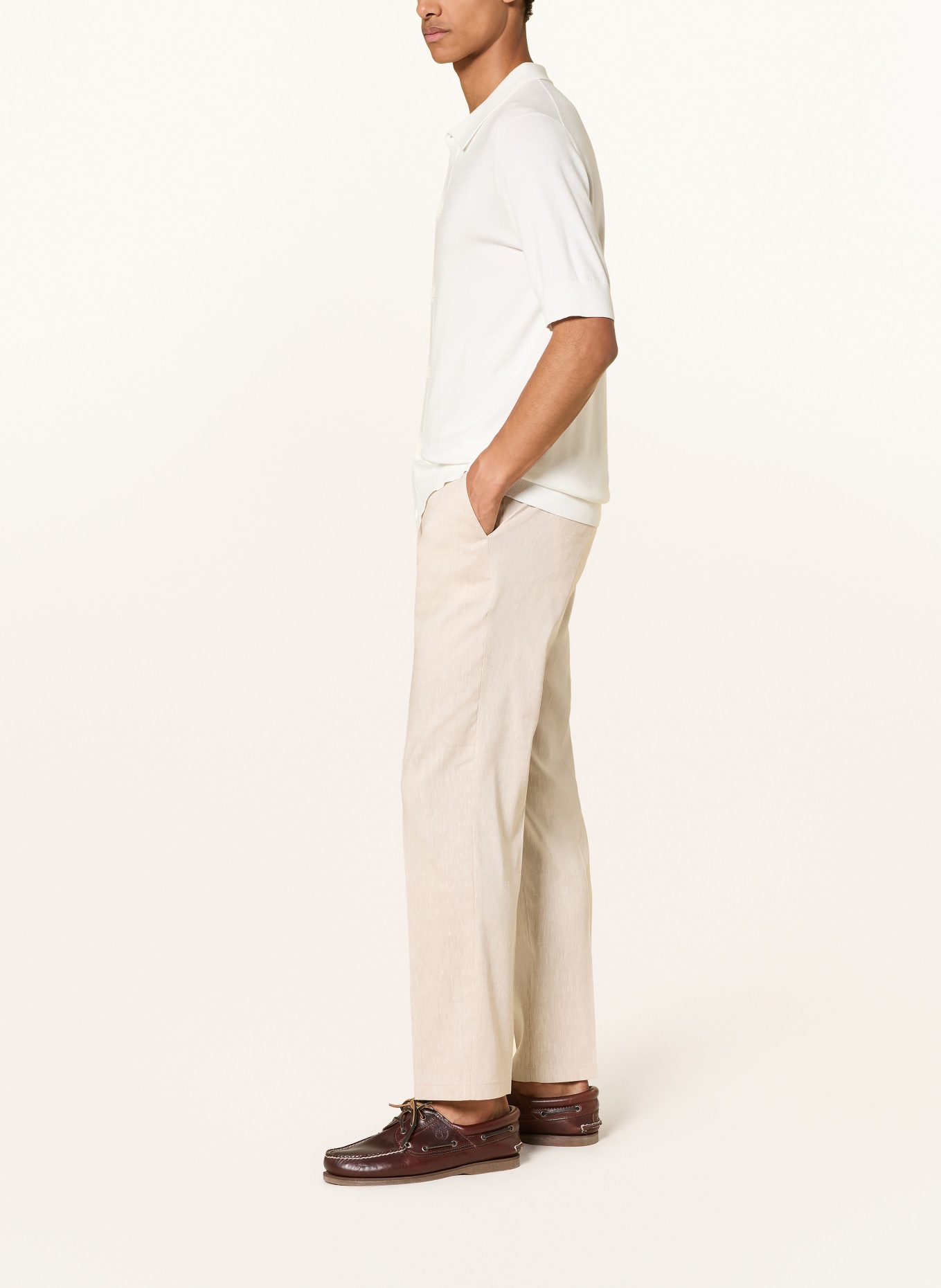 DRYKORN AJEND Regular Fit Suit Pants: 1700 BRAUN