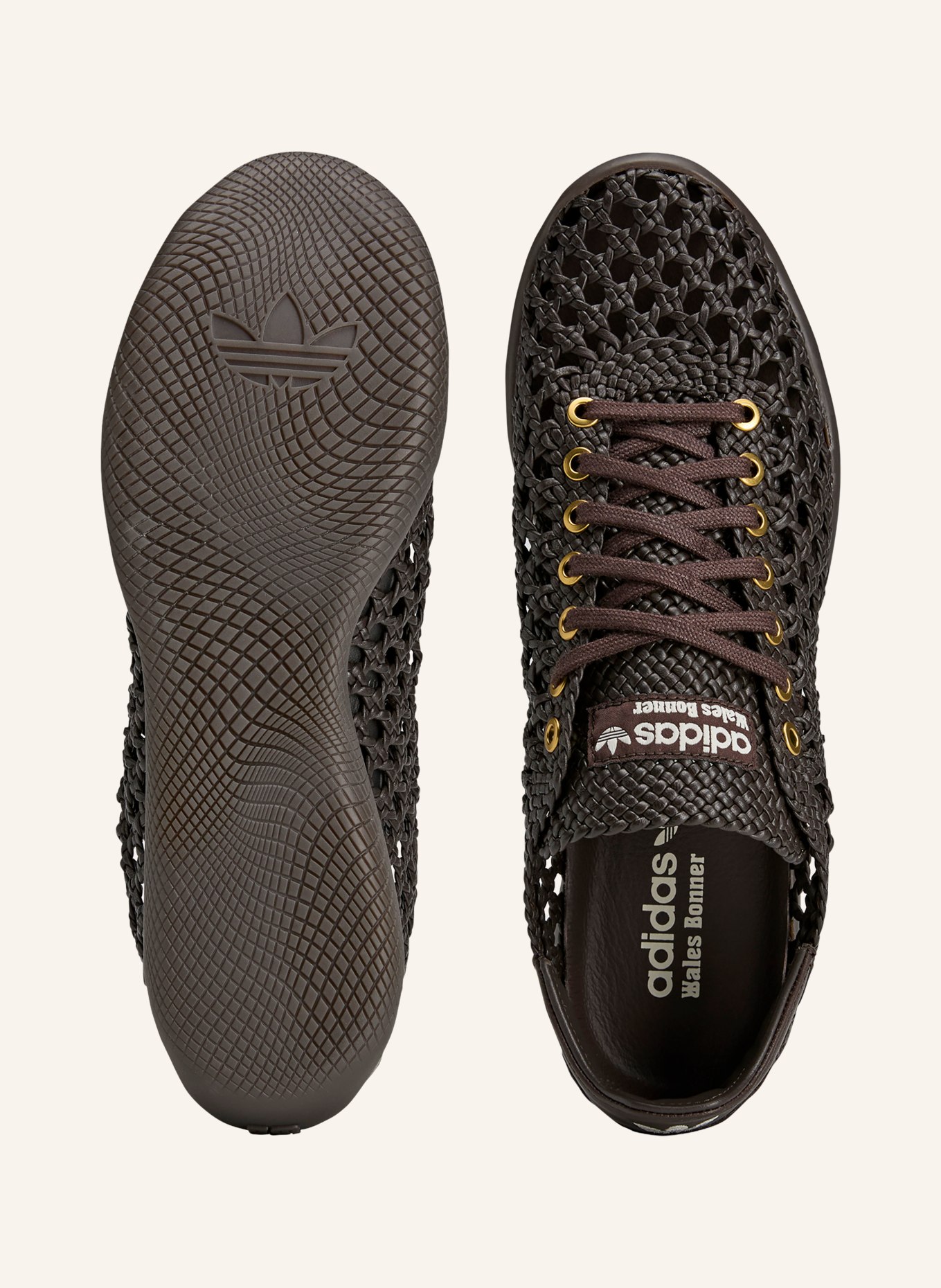 adidas Originals Sneaker KARINTHA: DUNKELBRAUN / WEISS