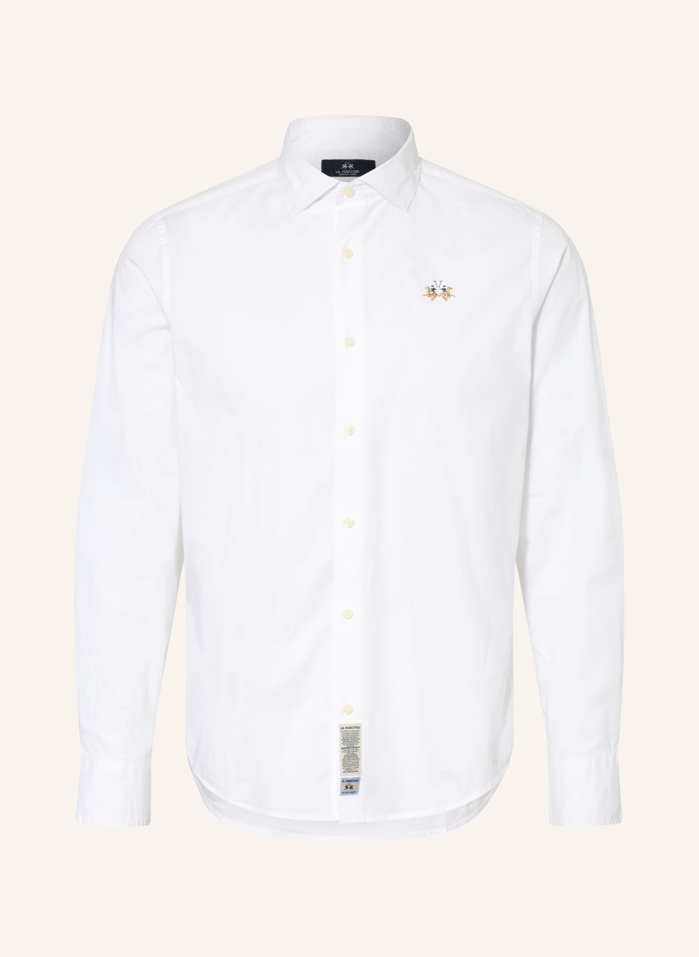 LA MARTINA Koszula o kroju regular fit: BIAŁY