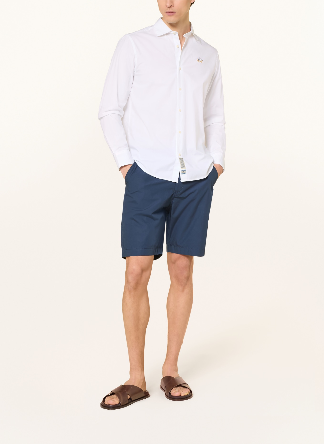 LA MARTINA Koszula o kroju regular fit: BIAŁY