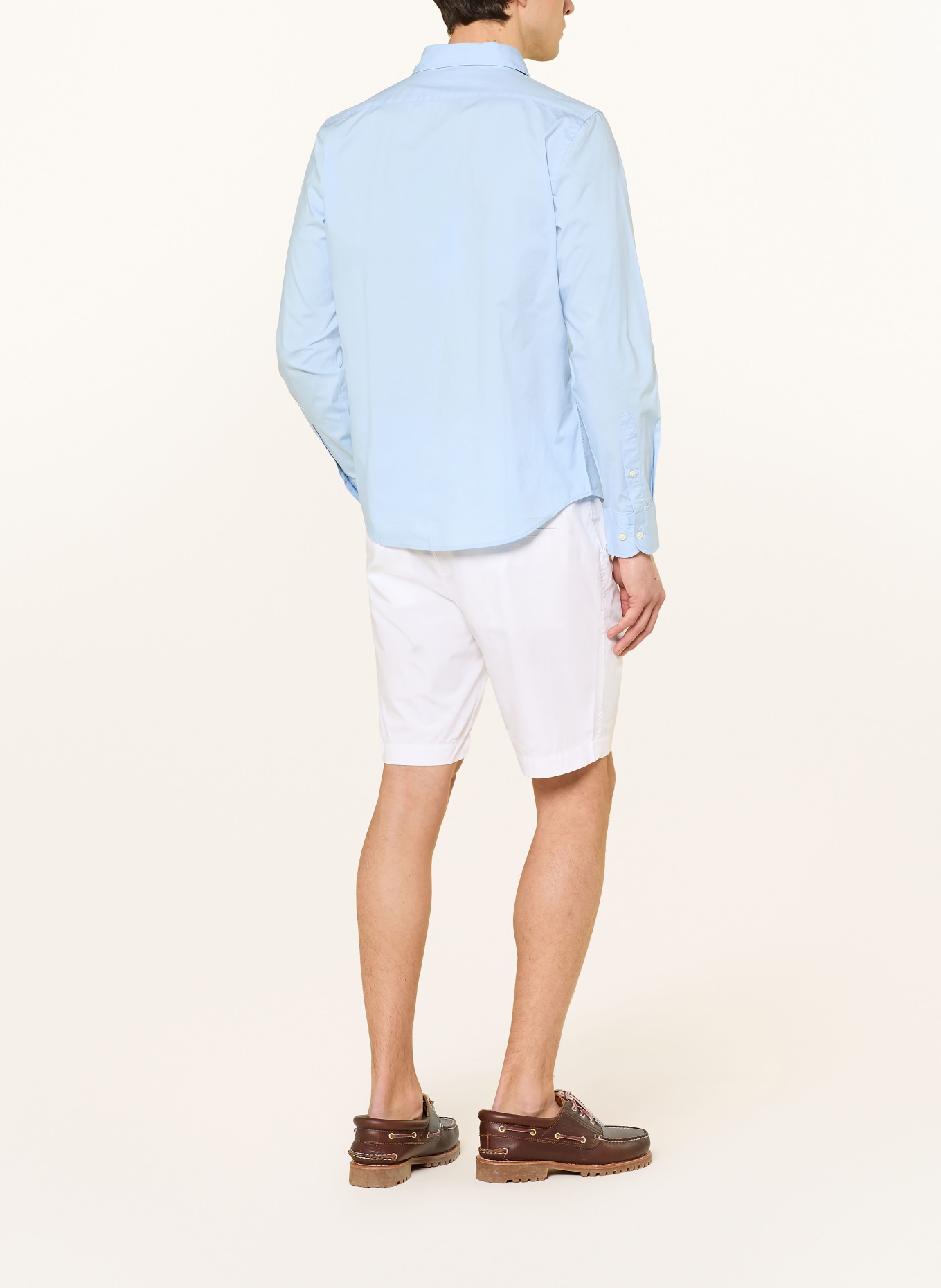 LA MARTINA Overhemd met normale pasvorm: LICHTBLAUW