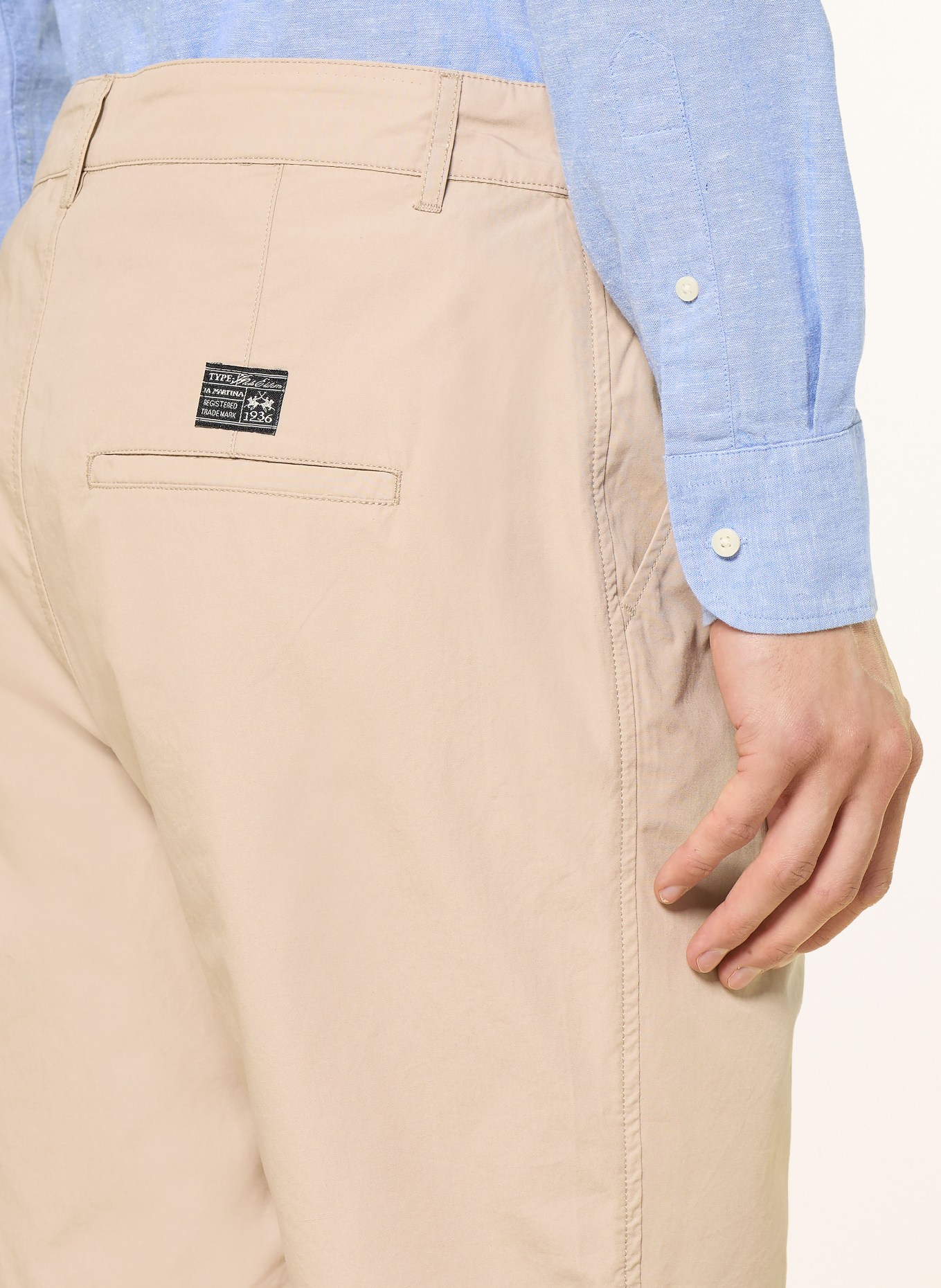 LA MARTINA Shorts: BEIGE