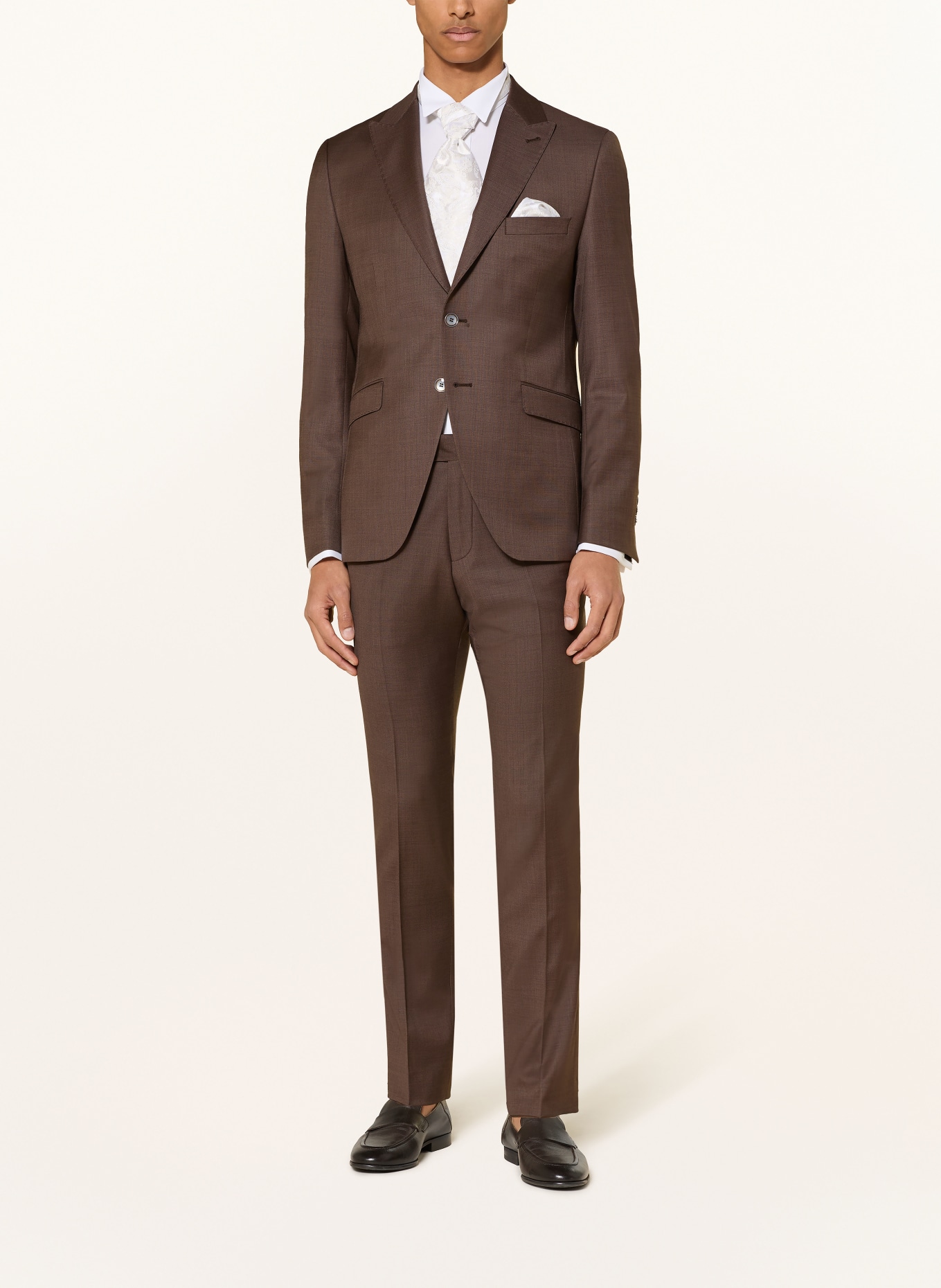 WILVORST Veste de costume coupe extra slim: 064 dunkel Braun