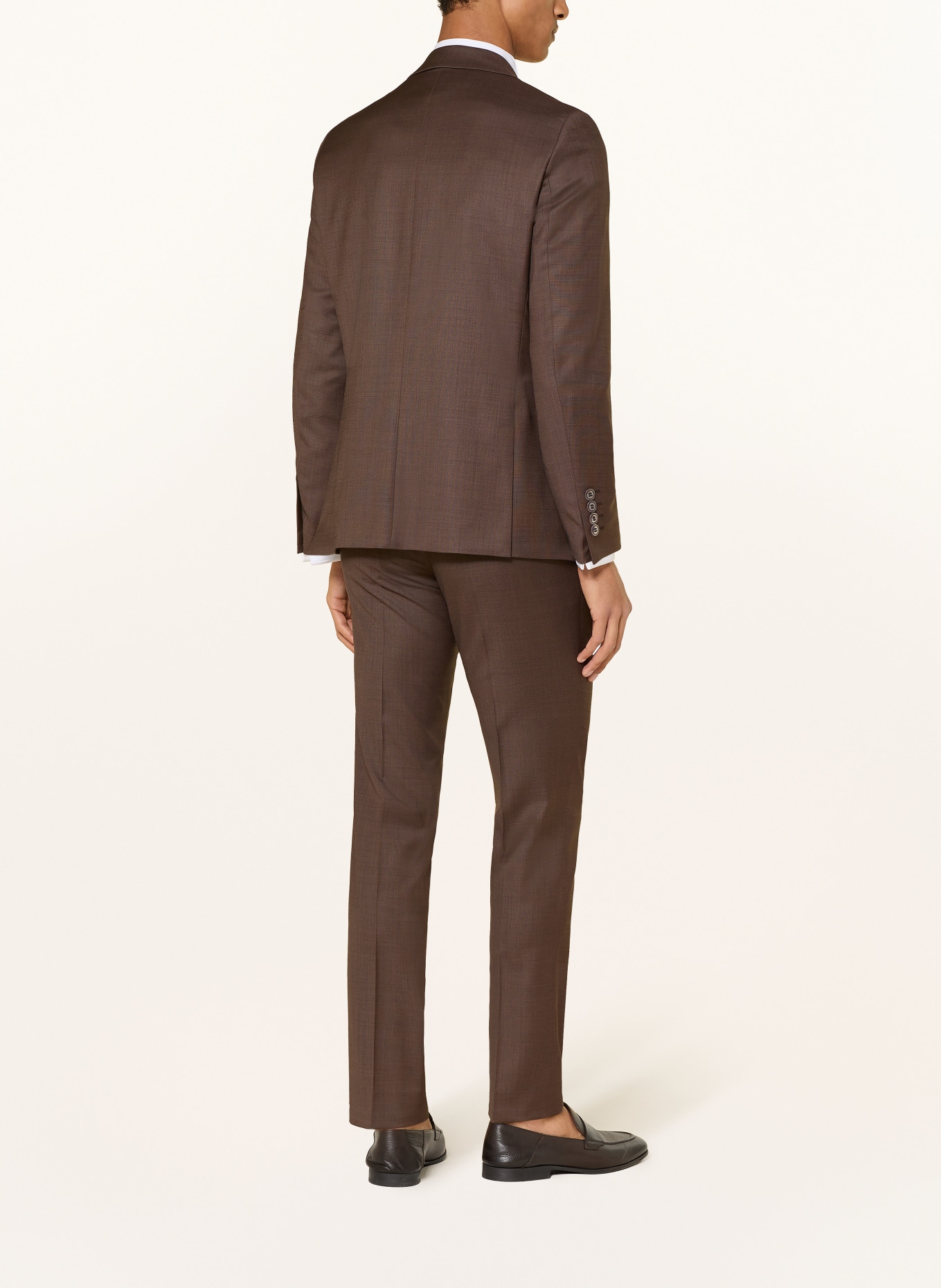 WILVORST Veste de costume coupe extra slim: 064 dunkel Braun