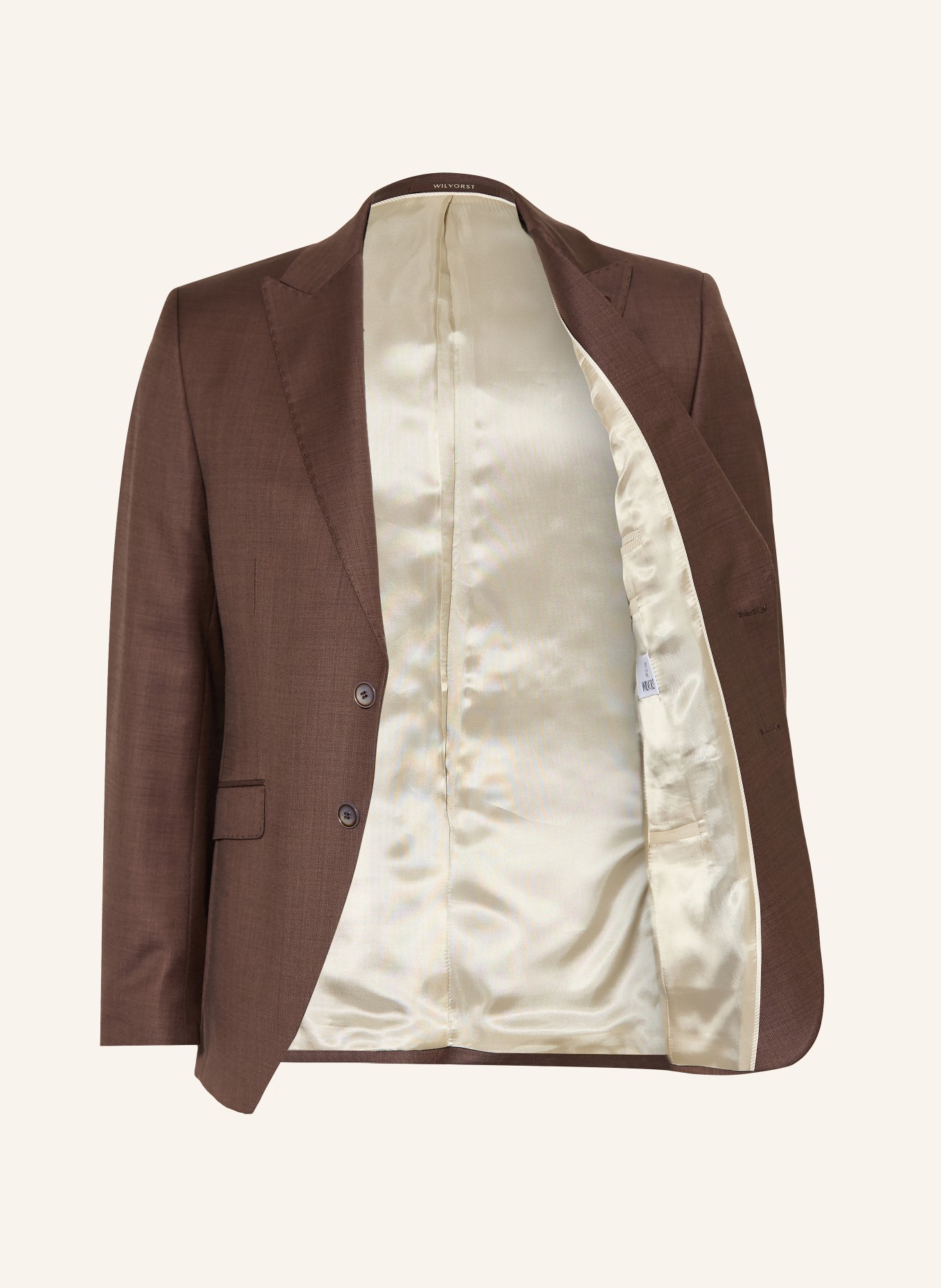WILVORST Veste de costume coupe extra slim: 064 dunkel Braun