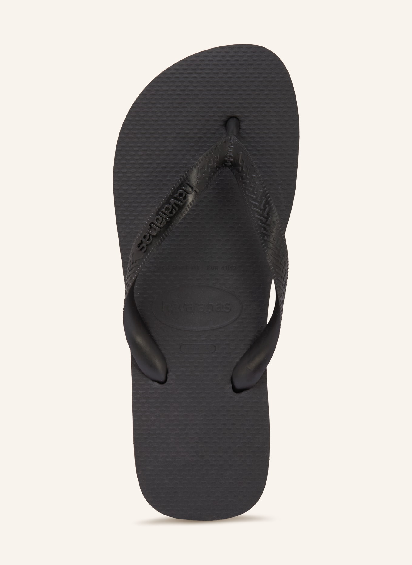 havaianas TOP Toe Separators: BLACK