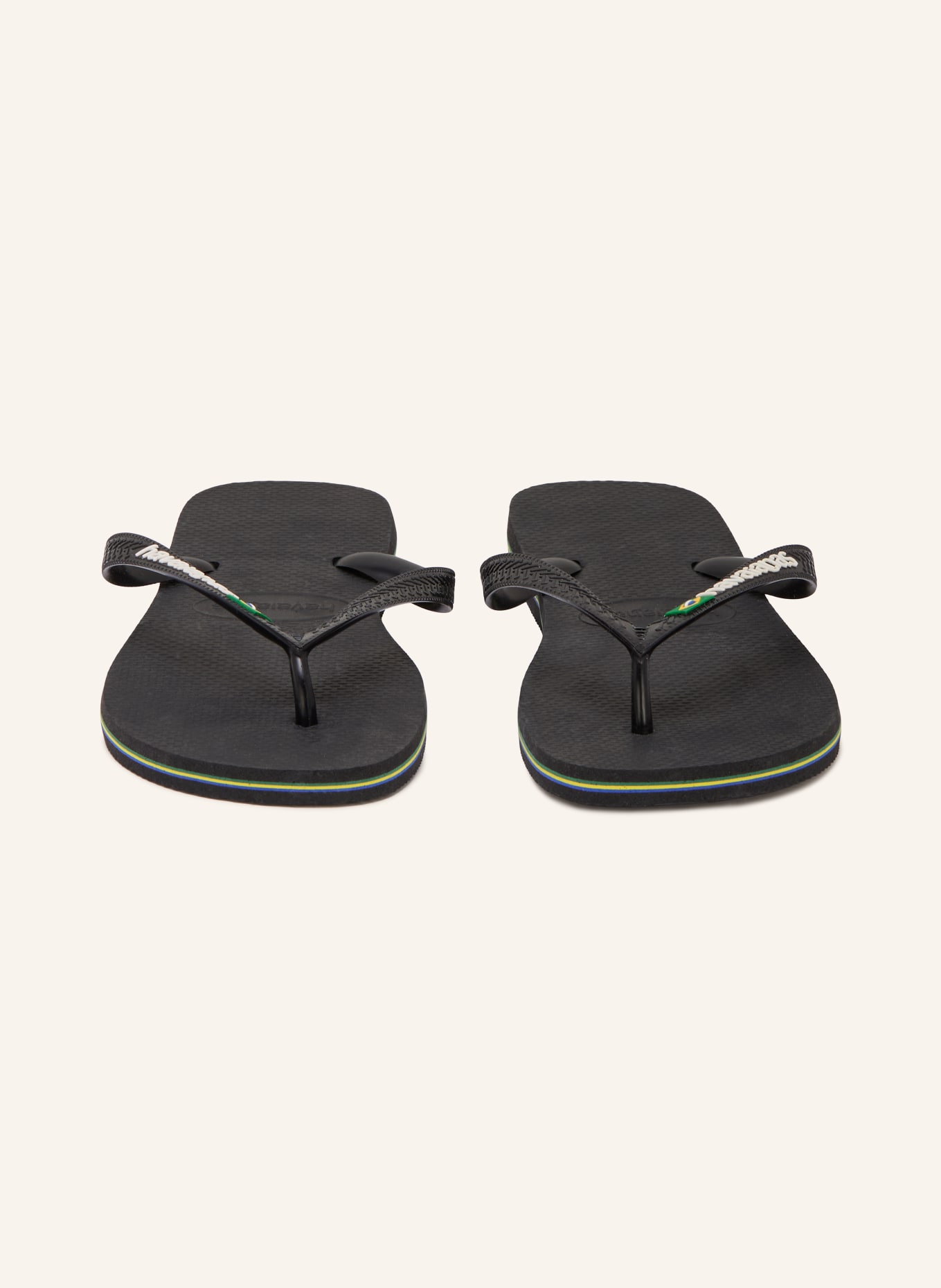 havaianas BRASIL LOGO Toe Separators: BLACK