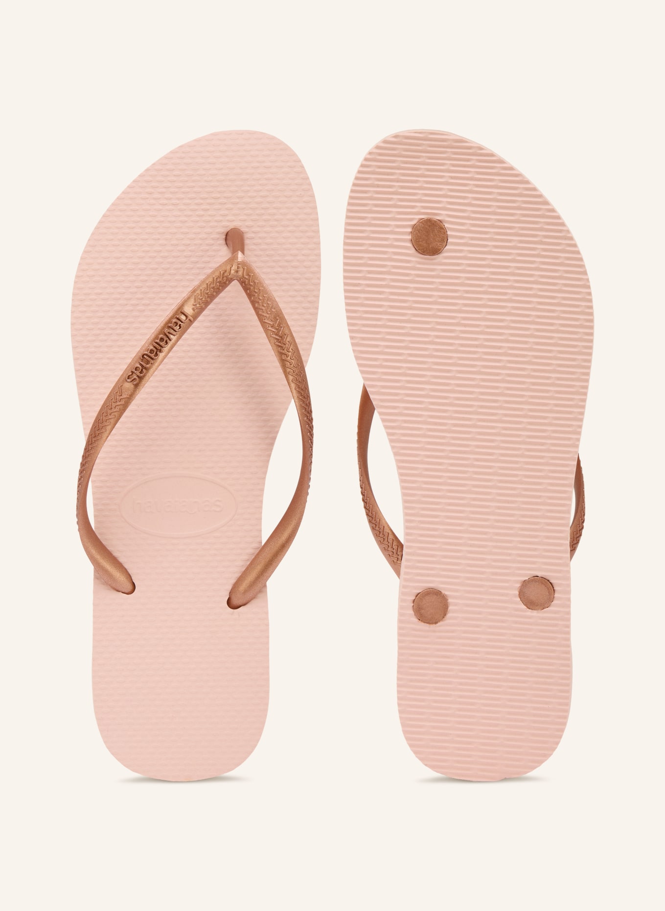 havaianas Séparateurs d'orteils SLIM: ROSÉ / VIEUX ROSE