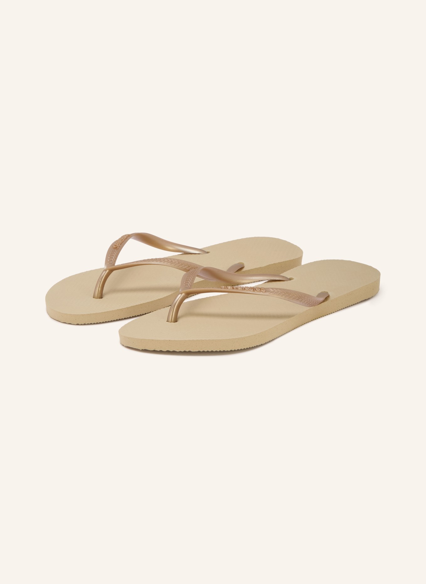 havaianas Sandales à orteils séparés SLIM: BEIGE