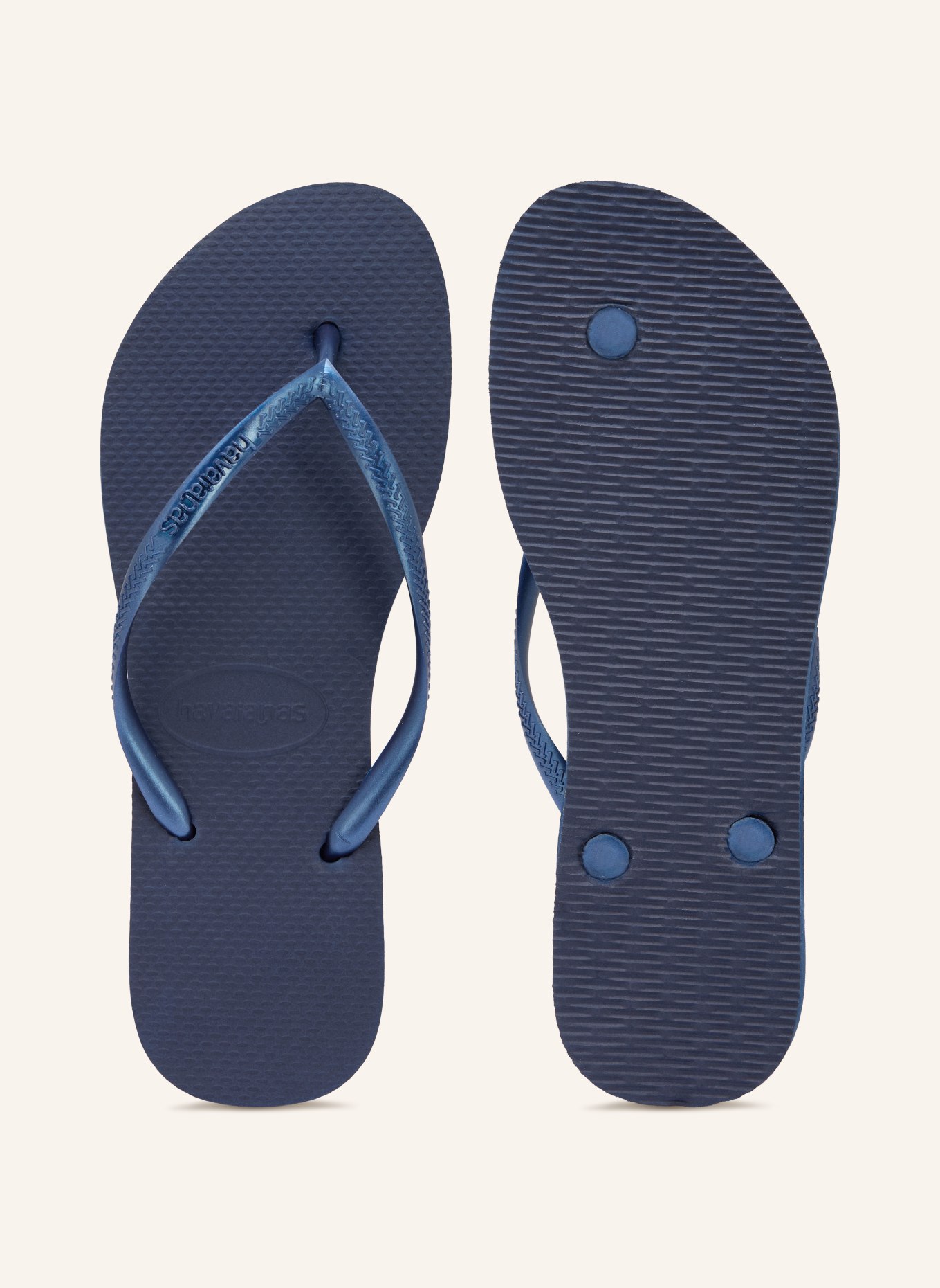 havaianas Séparateurs d'orteils SLIM: BLEU FONCÉ