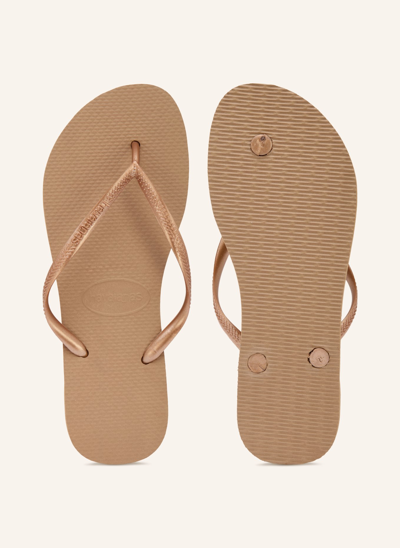 havaianas Toe Separators SLIM: BEIGE