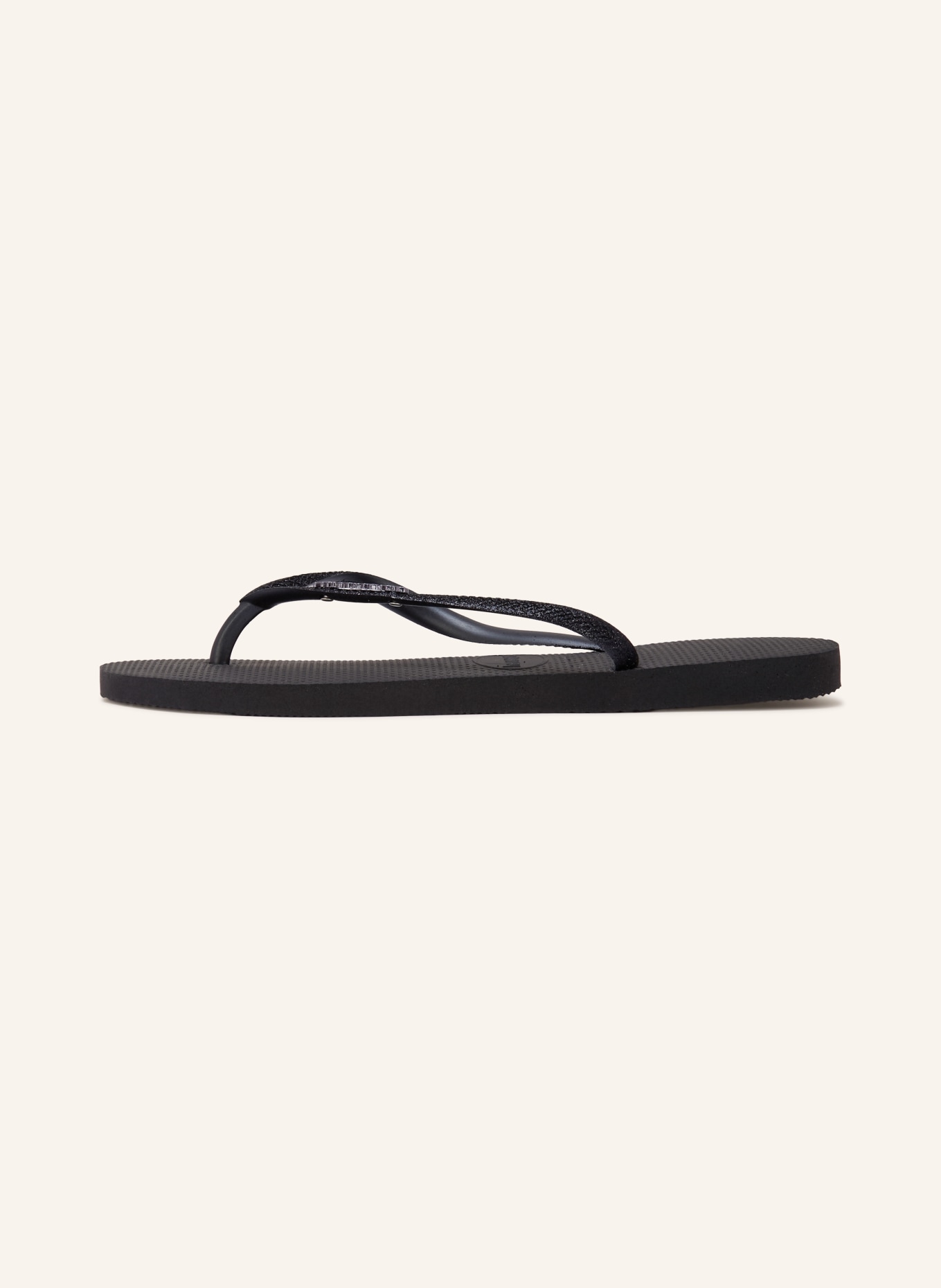 havaianas Tongs SLIM GLITTER: NOIR