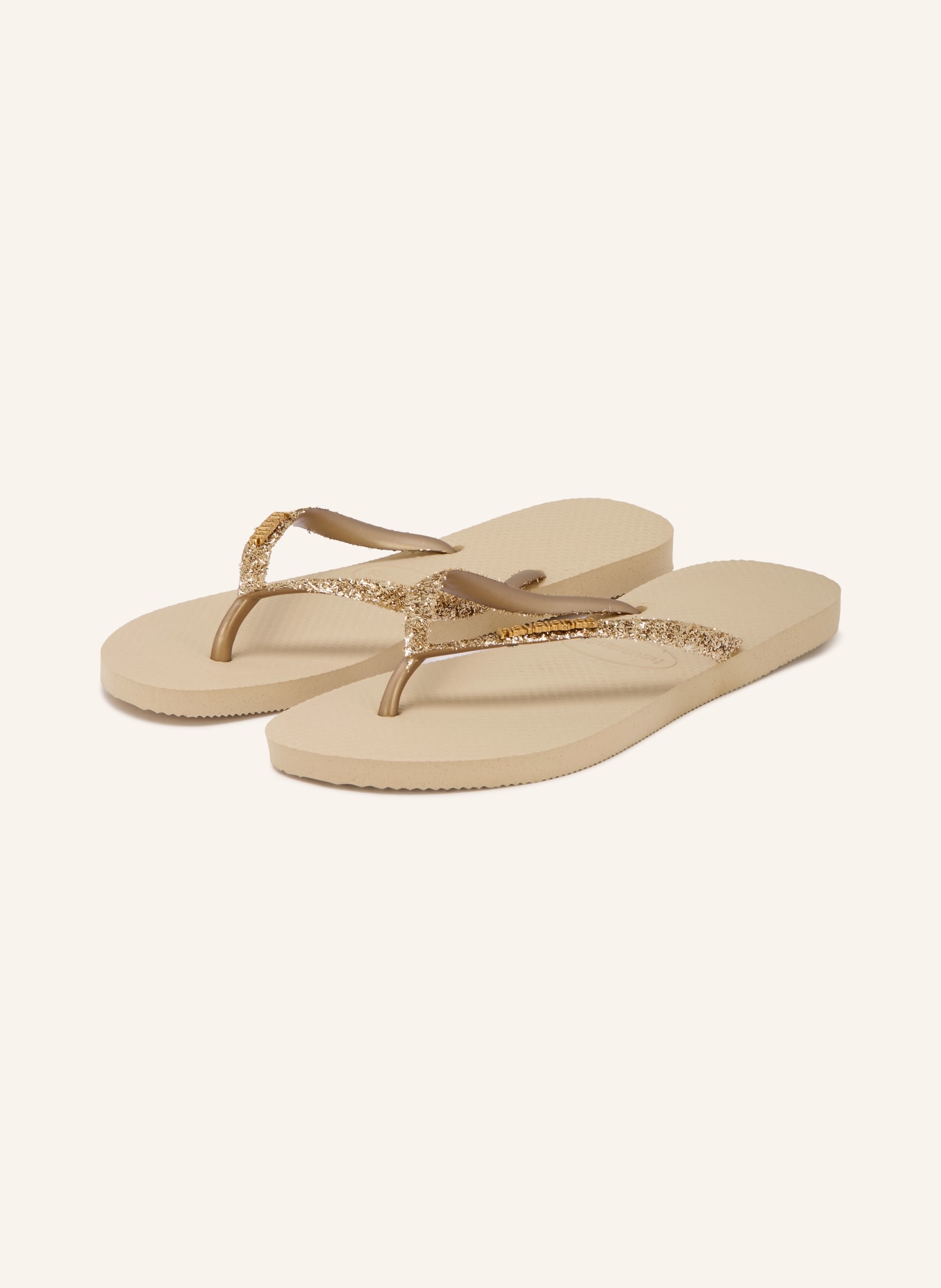 havaianas Séparateurs d'orteils SLIM GLITTER: VERT CLAIR