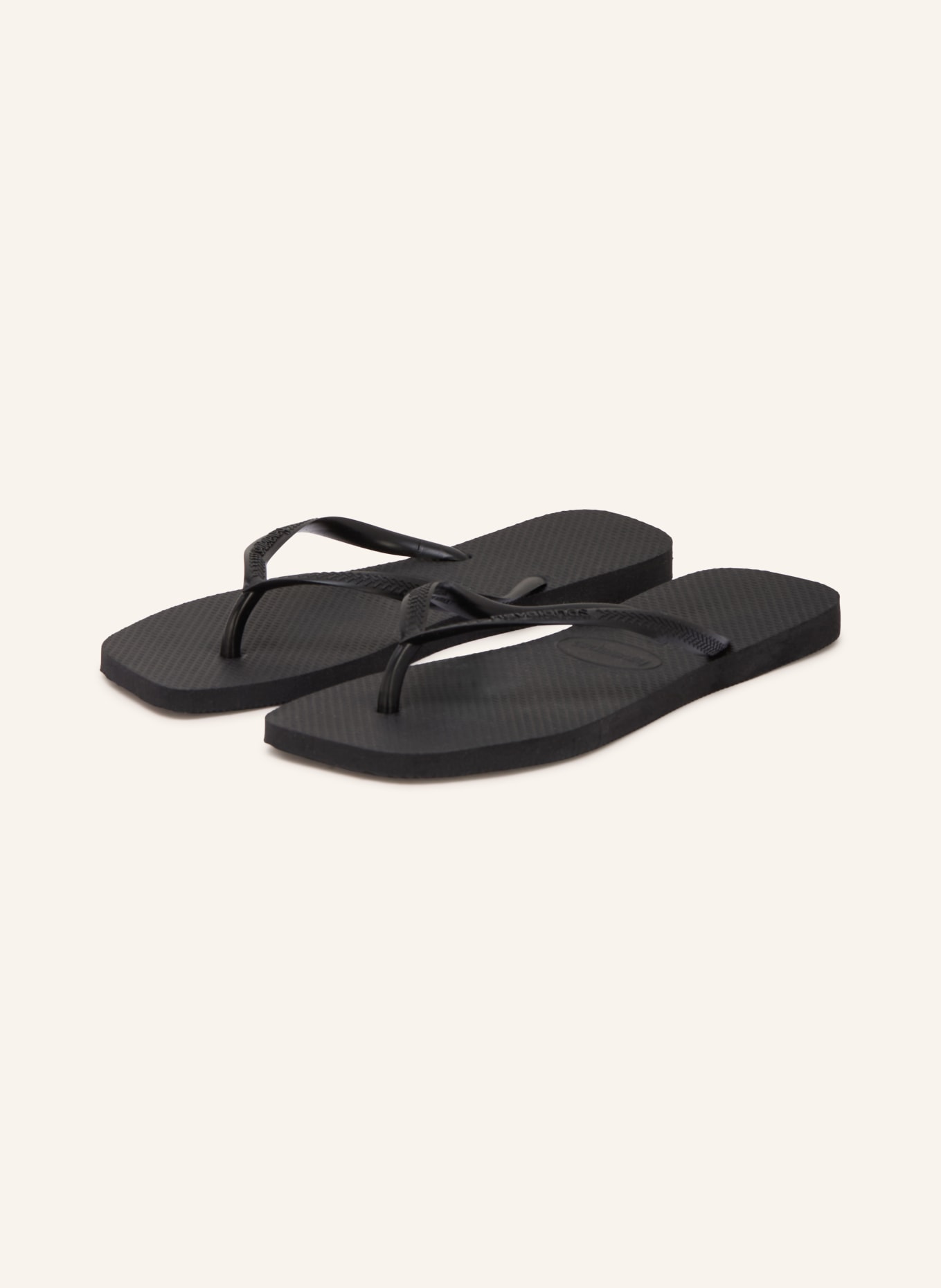 havaianas Séparateurs d'orteils SLIM SQUARE: NOIR