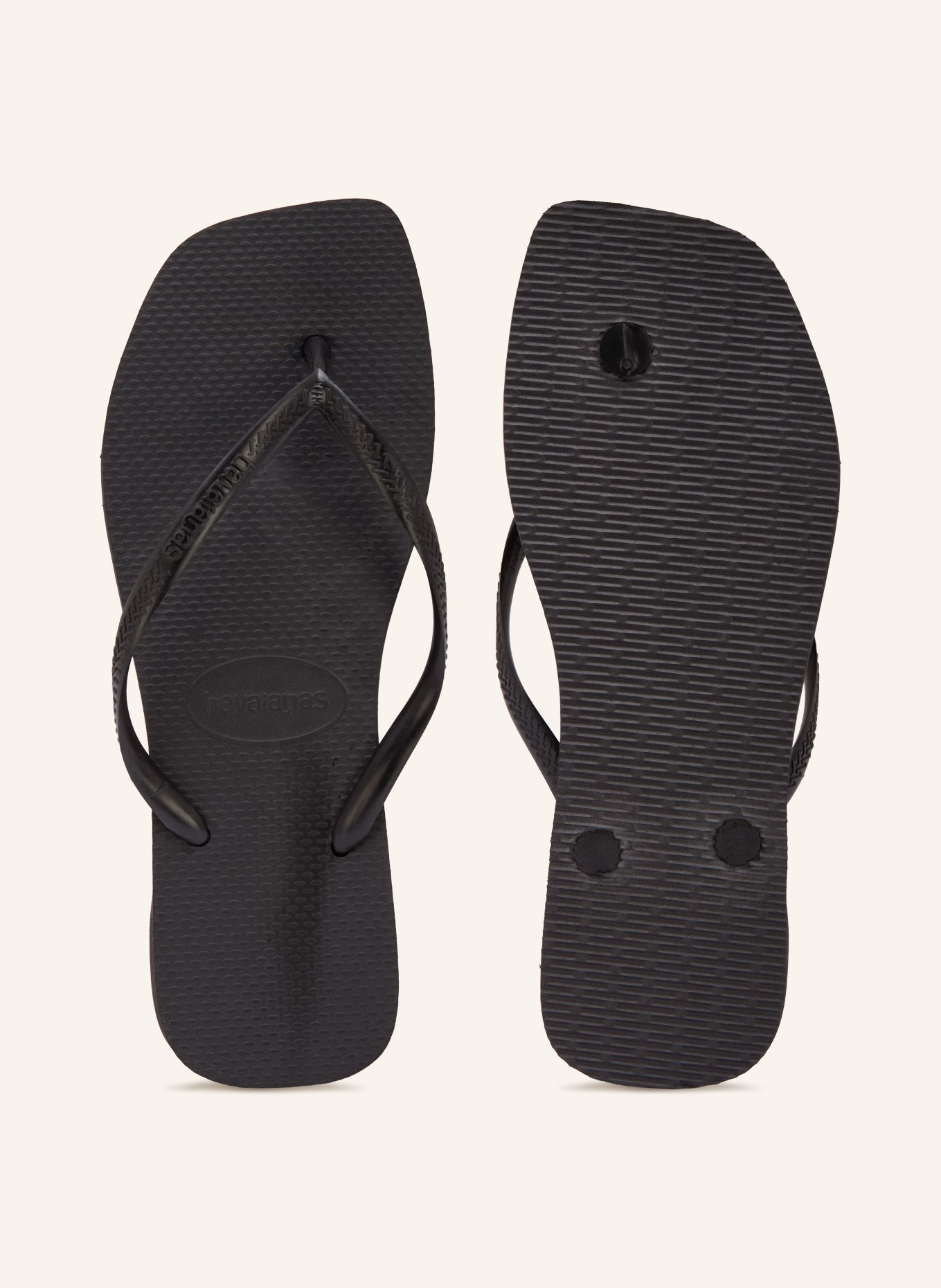 havaianas Séparateurs d'orteils SLIM SQUARE: NOIR