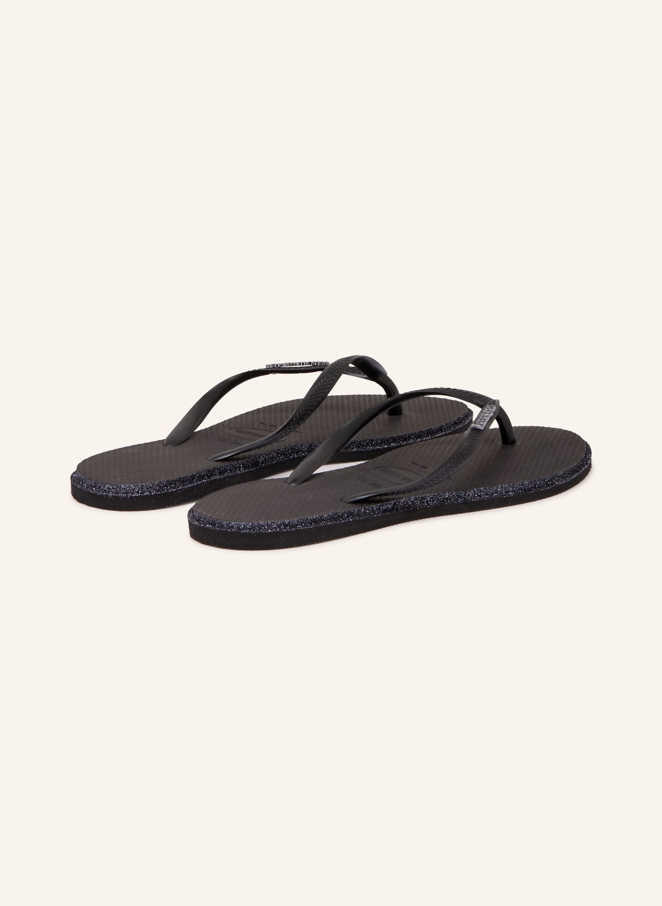 havaianas Séparateurs d'orteils SLIM POINT GLITTER: NOIR