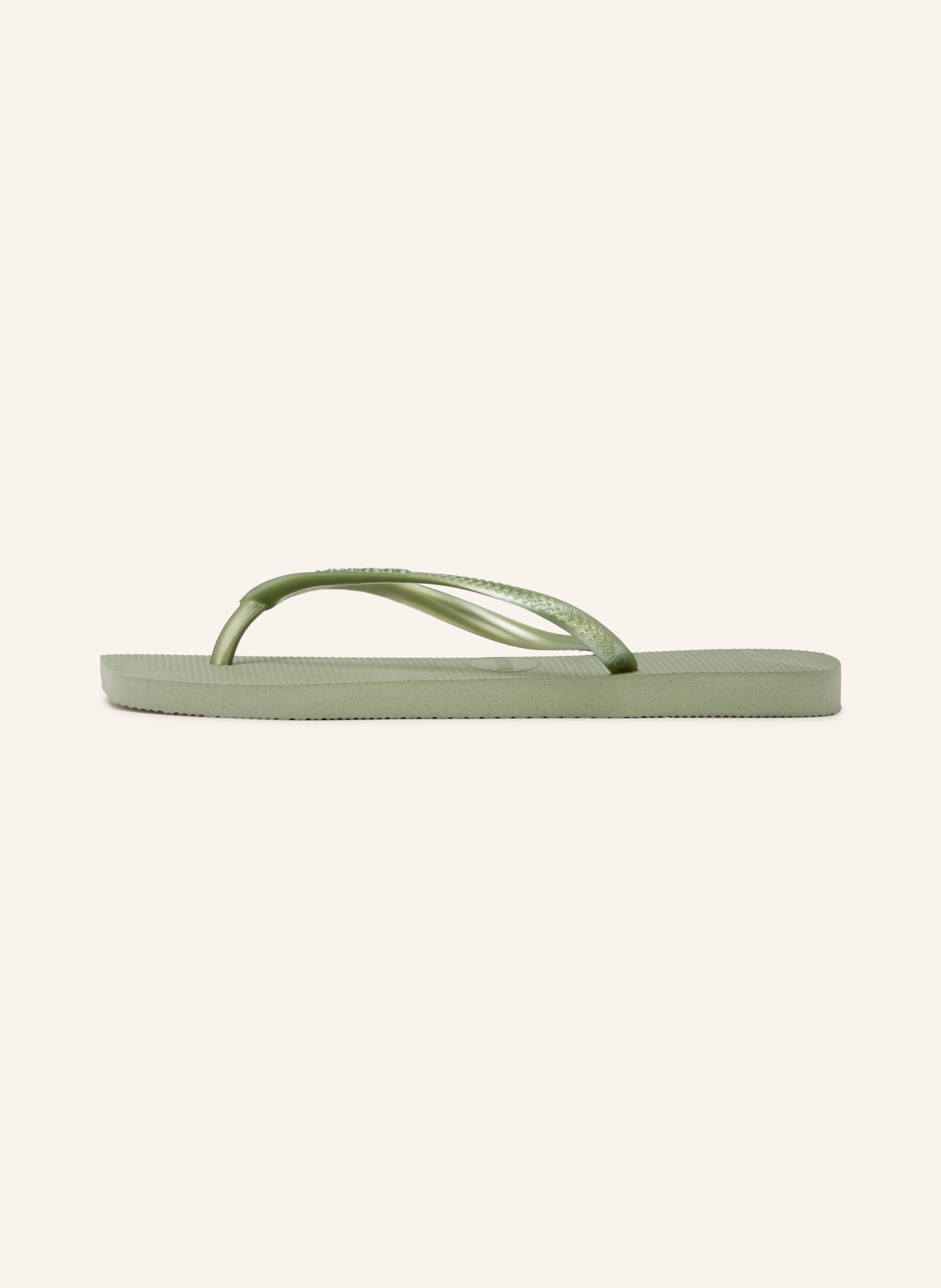 havaianas Sandales à orteils séparés SLIM SQUARE: VERT CLAIR